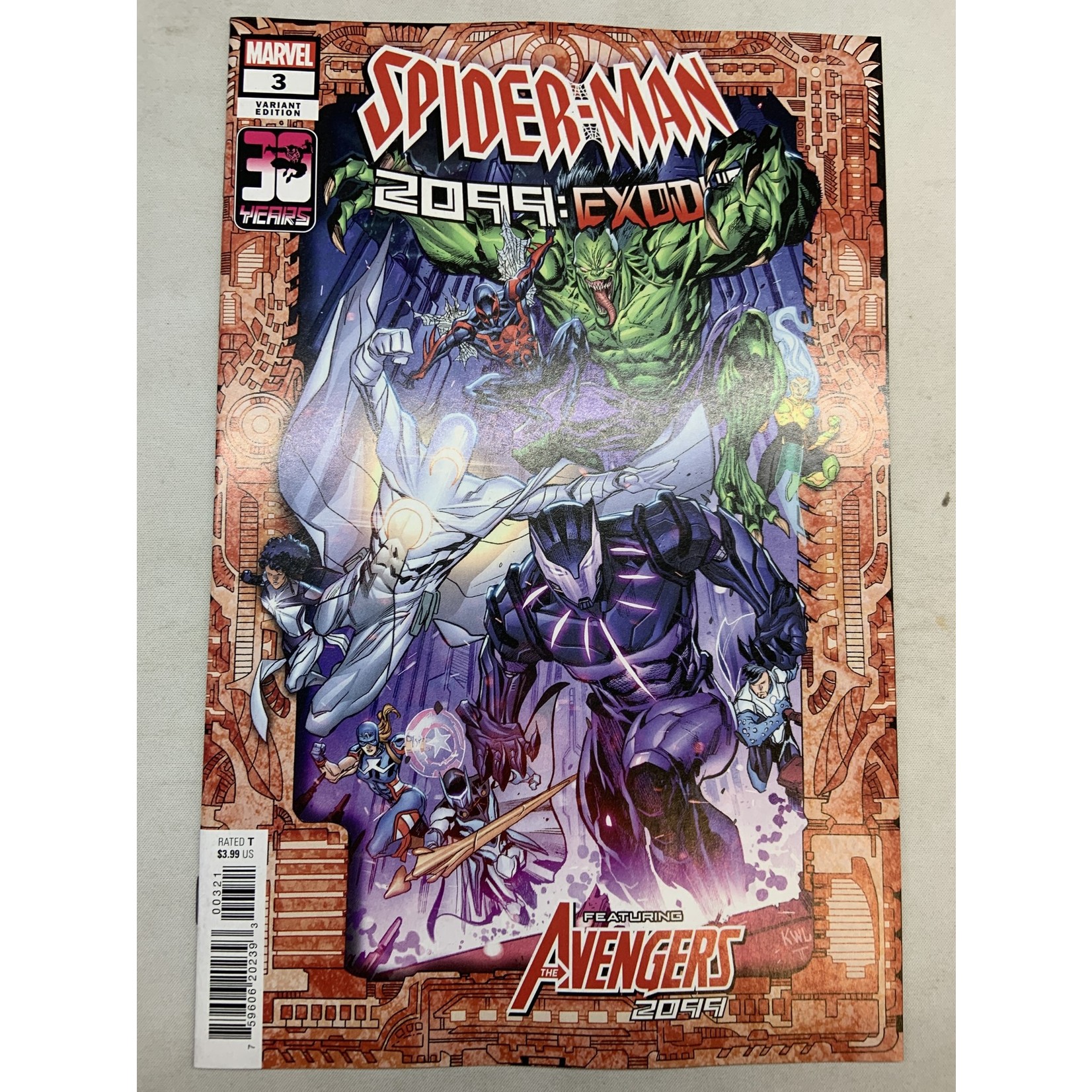 Marvel Comics Spider-Man 2099 Exodus: 2022 #3
