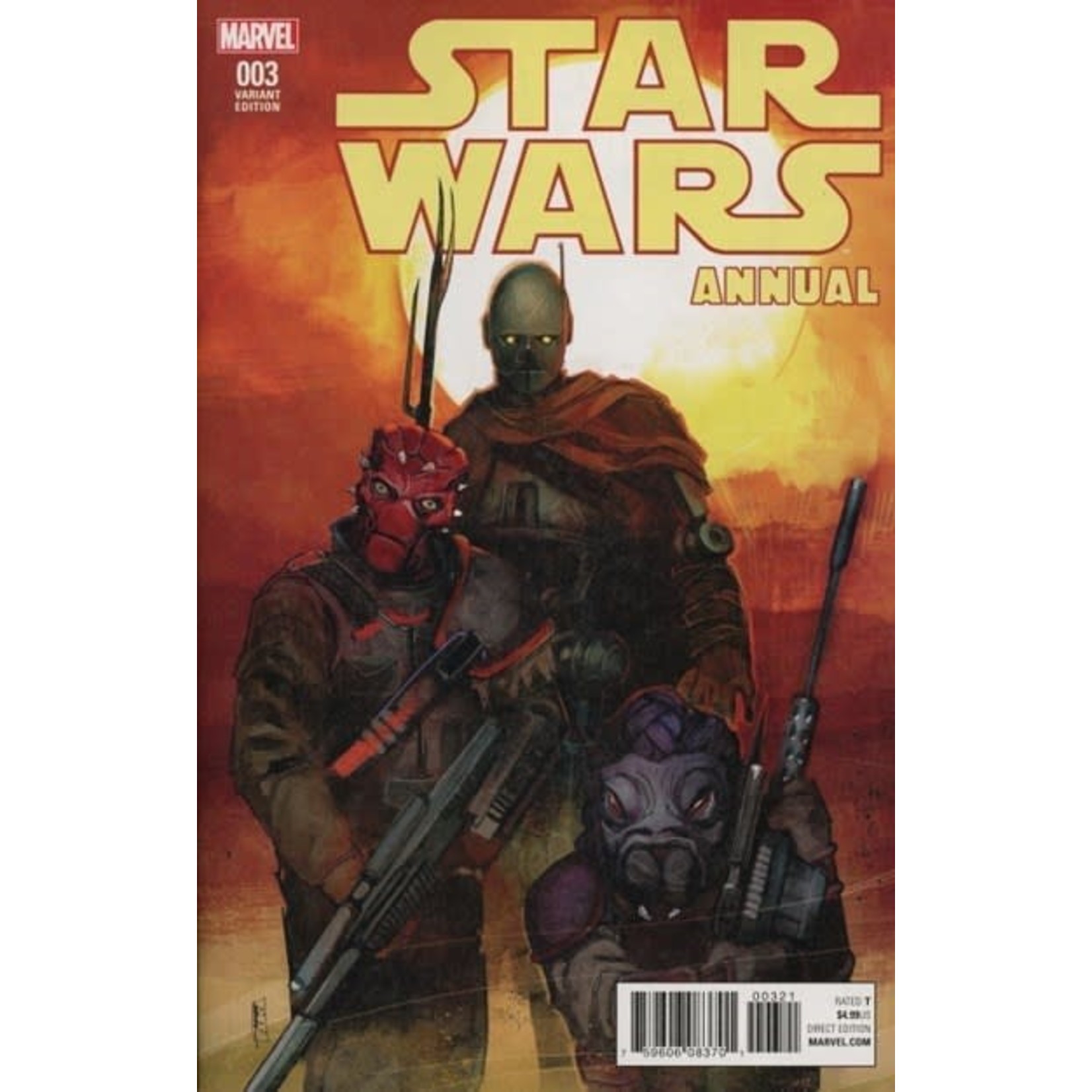 Marvel Comics Star Wars 2015 #3 Annual CVR B