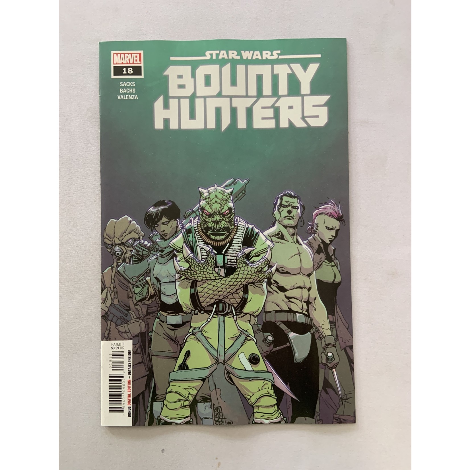 Marvel Comics Star Wars Bounty Hunters 2020 #18 A