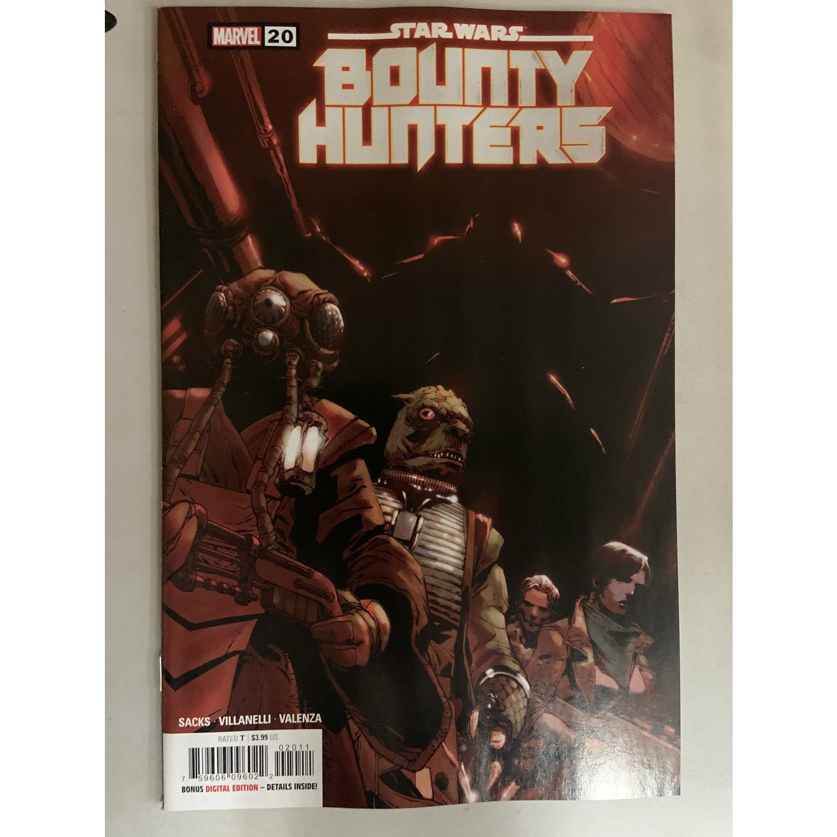 Marvel Comics Star Wars Bounty Hunters 2020 #20