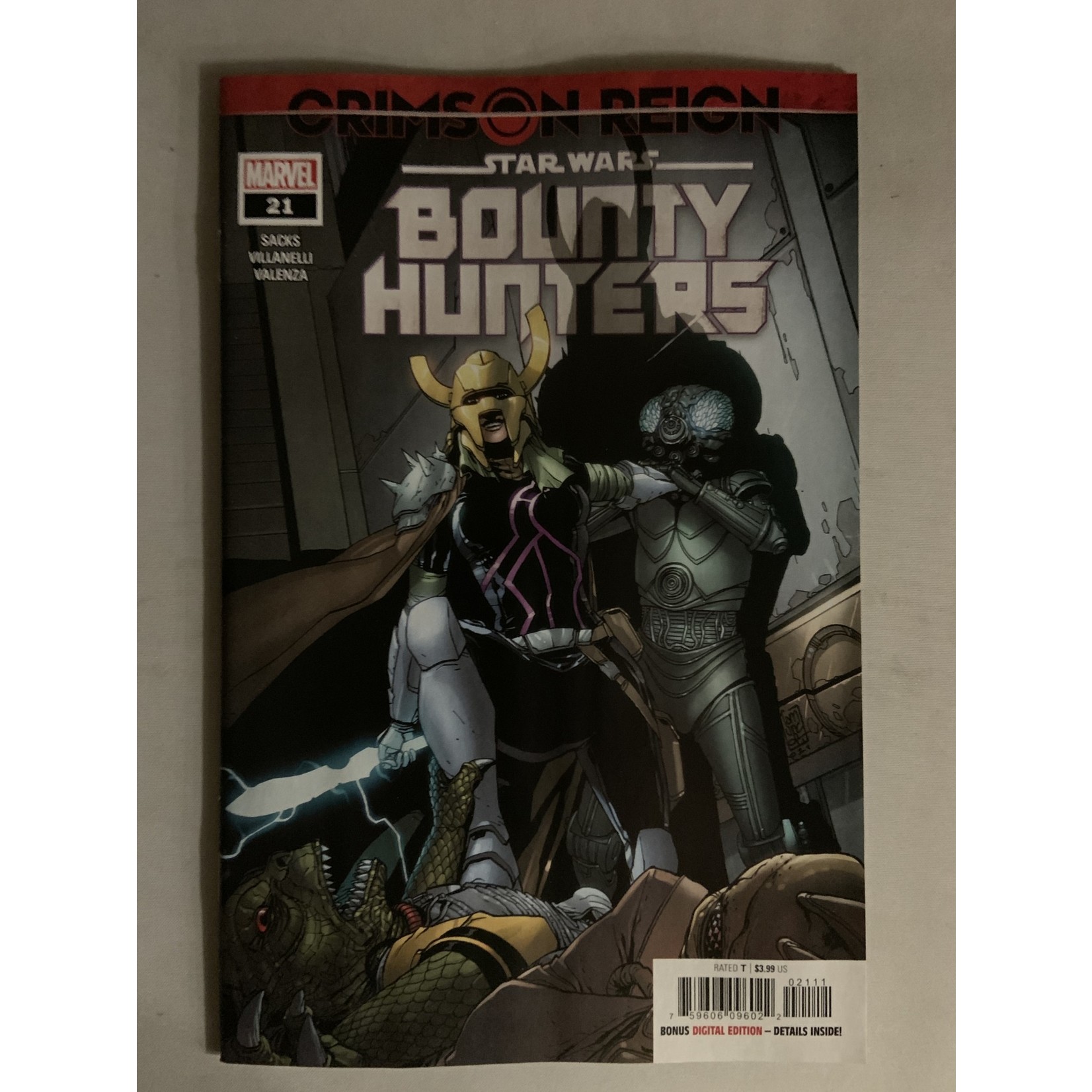Marvel Comics Star Wars Bounty Hunters 2020 #21