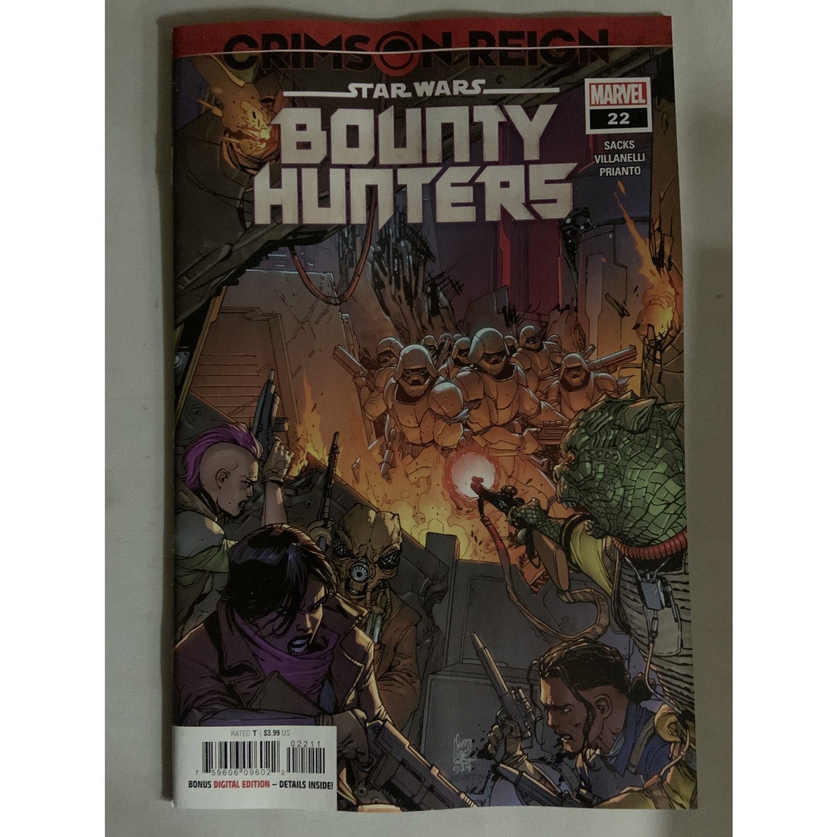 Marvel Comics Star Wars Bounty Hunters 2020 #22