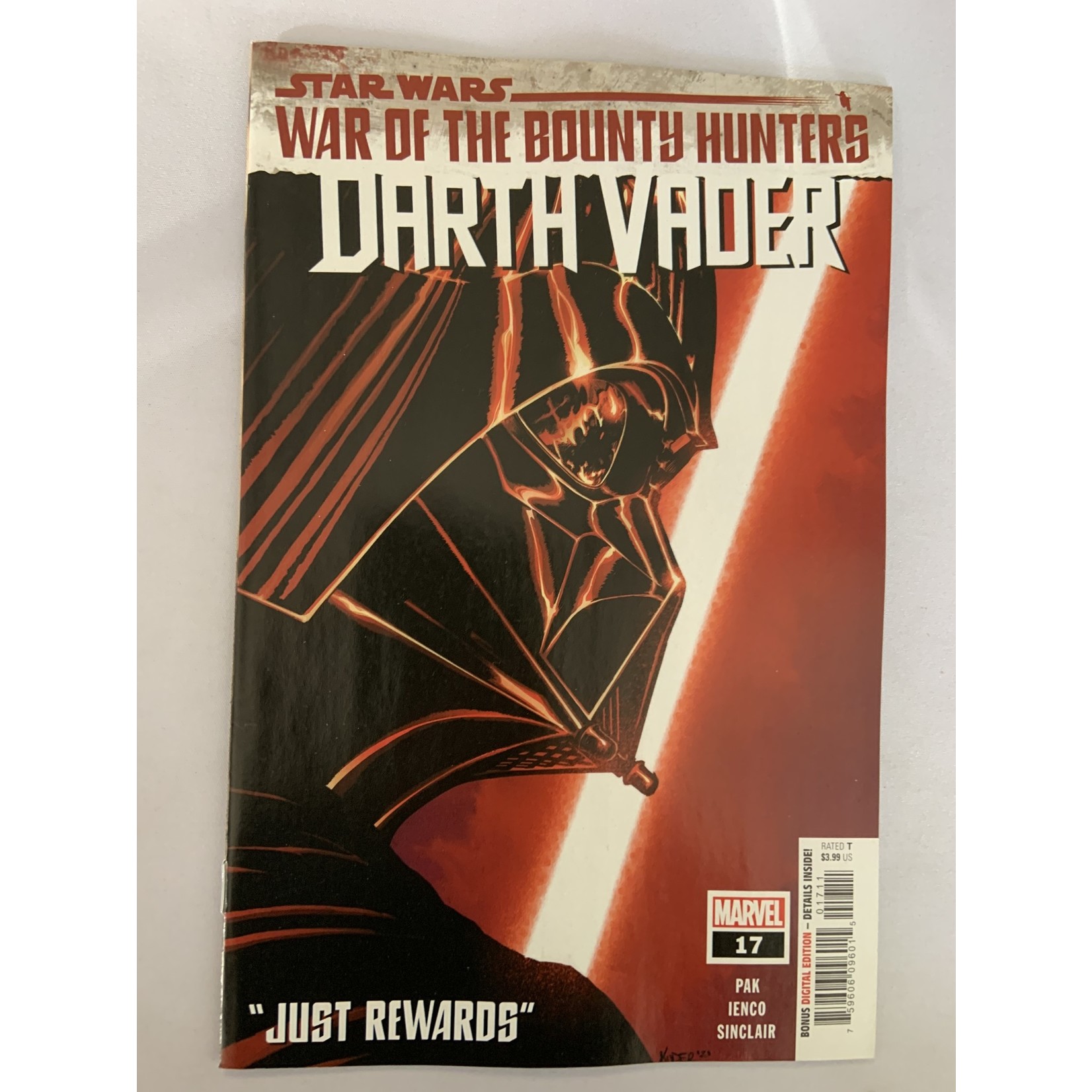 Marvel Comics Star Wars Darth Vader 2020 #17 DMG