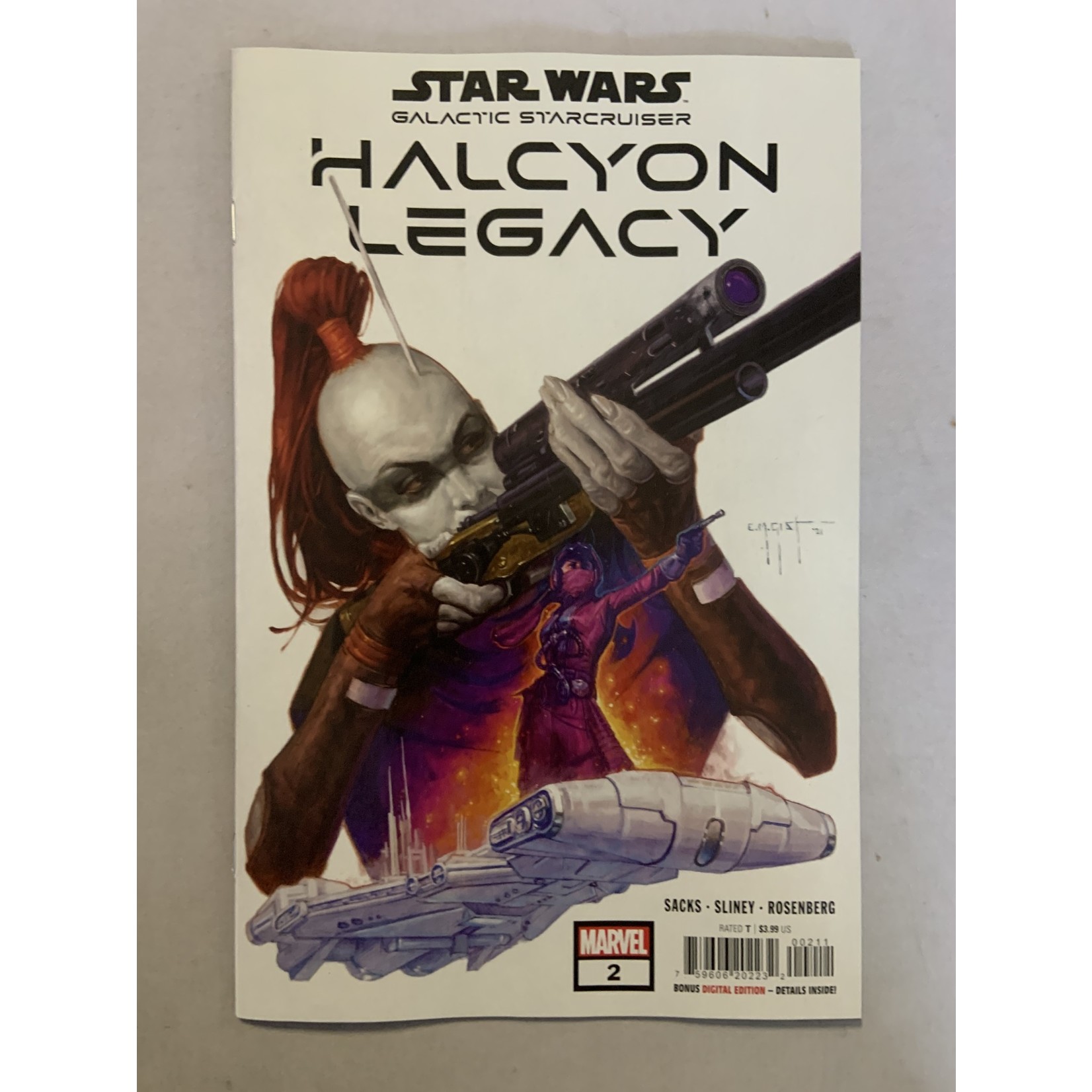 Marvel Comics Star Wars Halcyon Legacy 2022 #2 A
