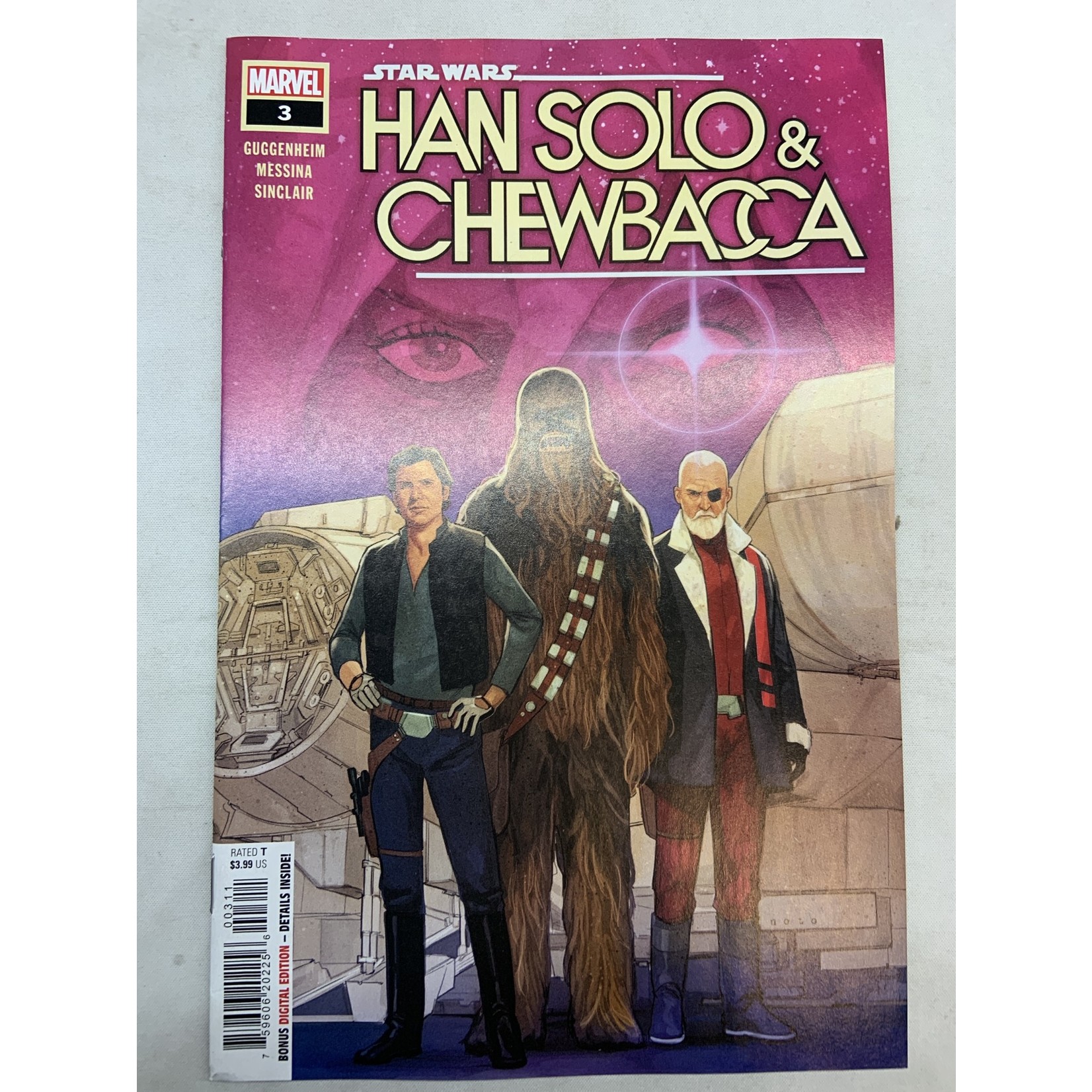 Marvel Comics Star Wars han Solo & Chewbacca 2022 #3 Bent Corner