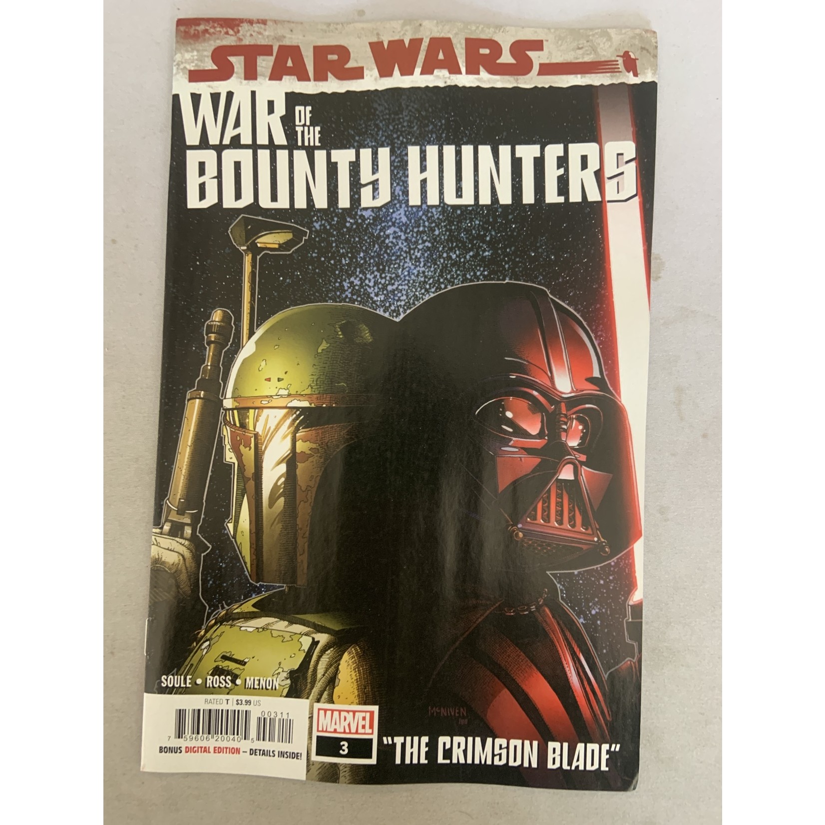 Marvel Comics Star Wars War Bounty Hunters 2021 #3 (Of 5) Damaged