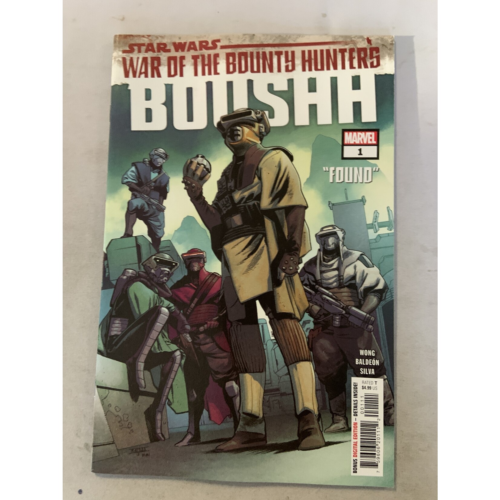 Marvel Comics Star Wars War Bounty Hunters Boushh 2021 #1