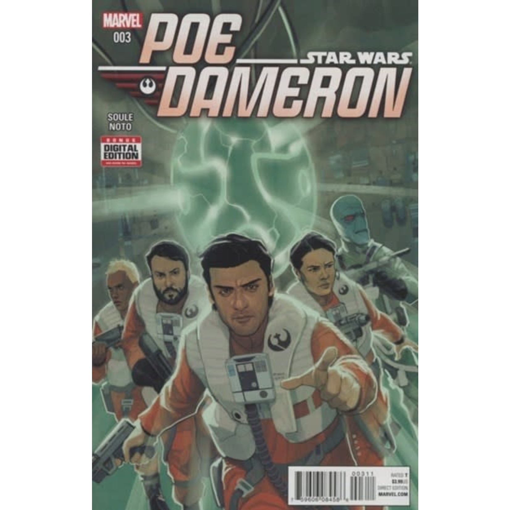 Marvel Comics Star Wars: Poe Dameron 2016 #3