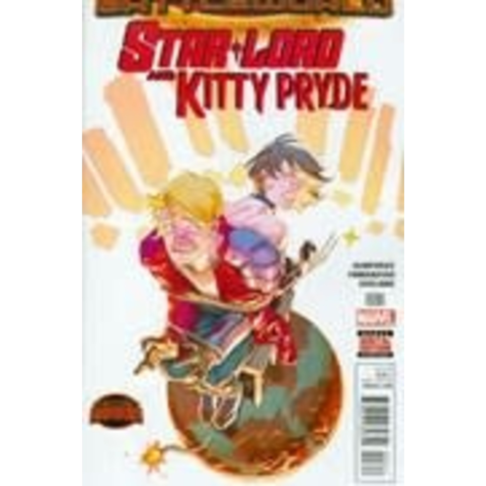 Marvel Comics StarLord and Kitty Pryde SWA 2015 #3