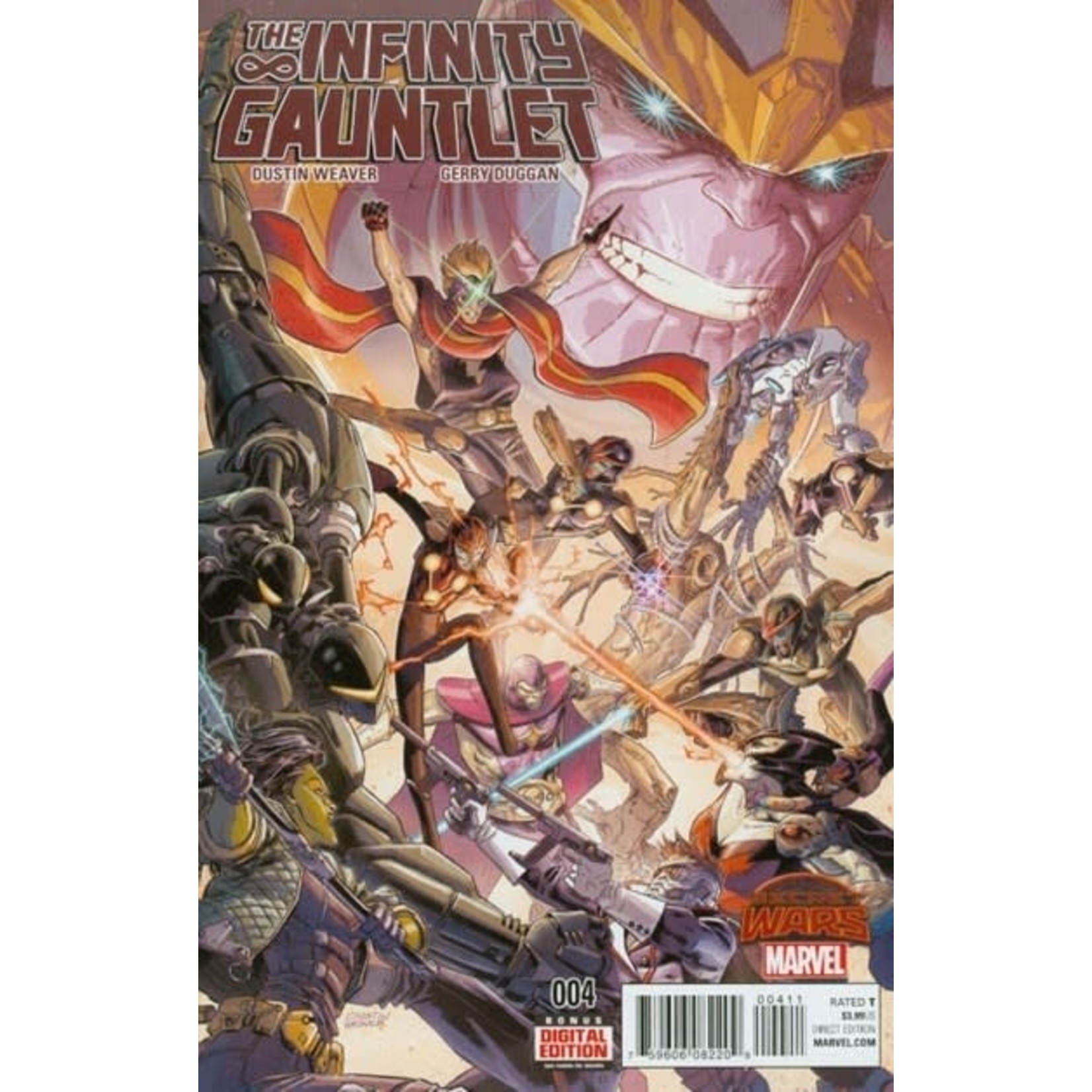 Marvel Comics The Infinity Gauntlet SWA 2015 #4