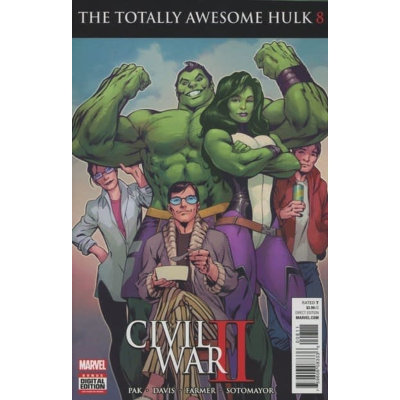 Marvel Comics Totally Awesome Hulk 2016 #8
