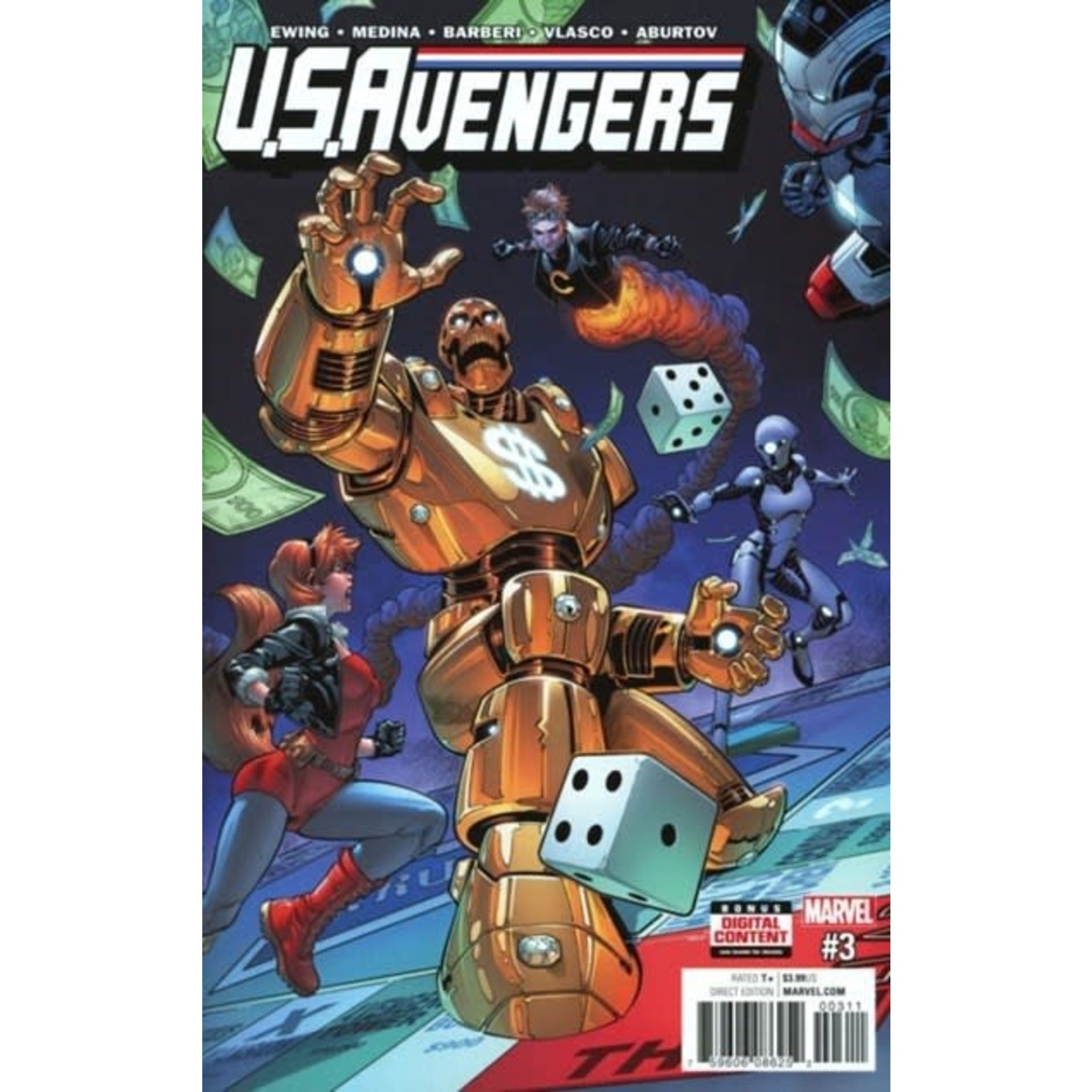 Marvel Comics U.S.Avengers 2017 #3