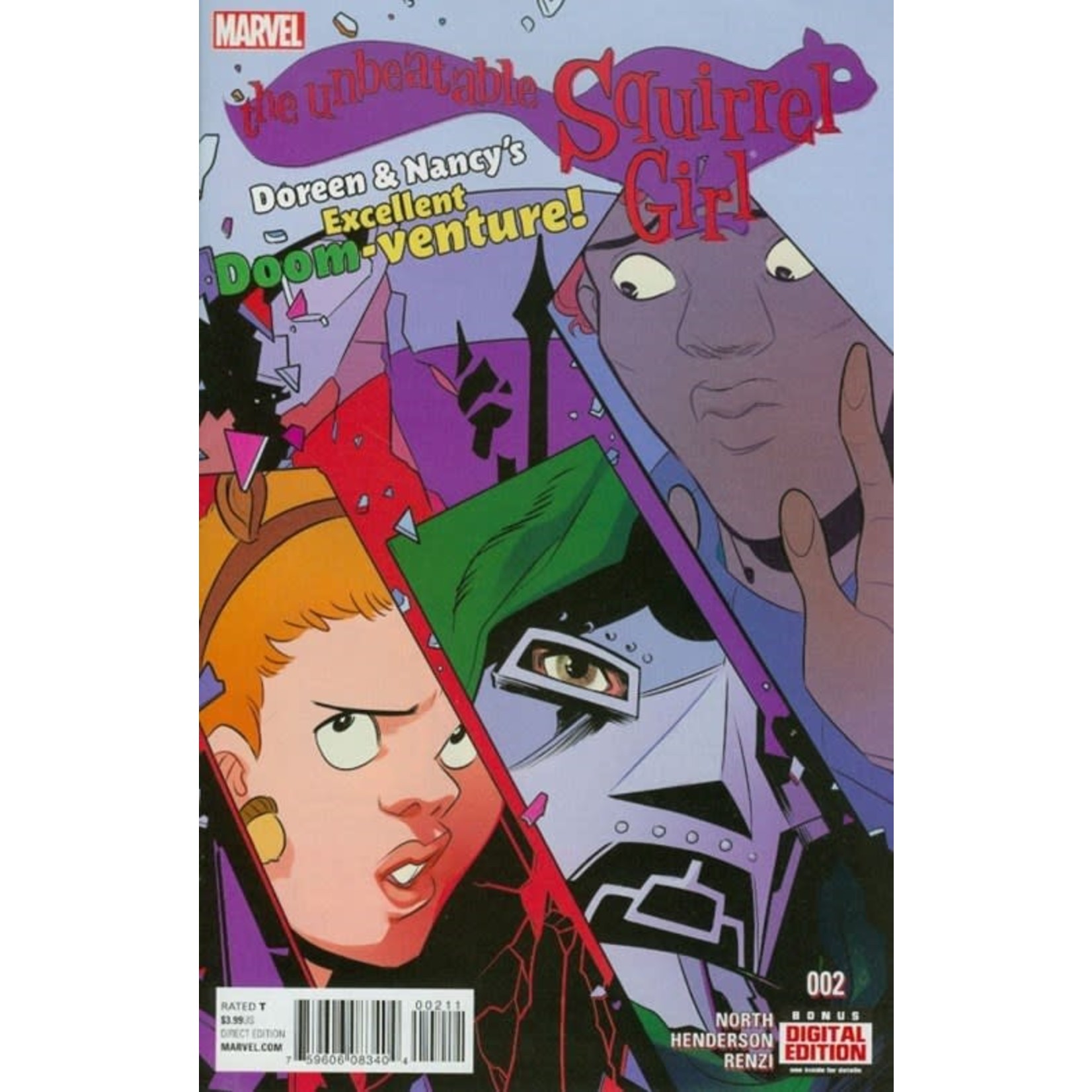 Marvel Comics Unbeatable Squirrel Girl 2016 #2