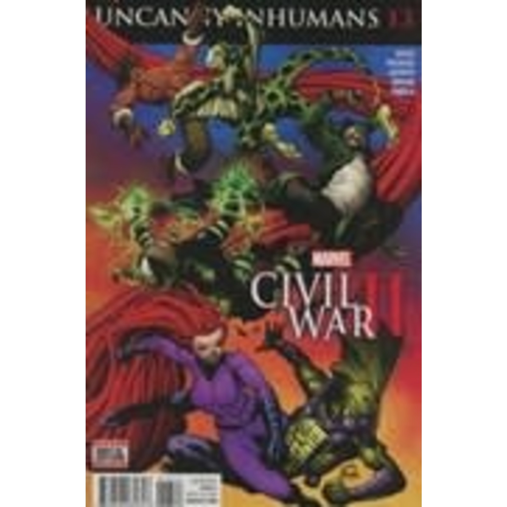 Marvel Comics Uncanny Inhumans 2016 #13
