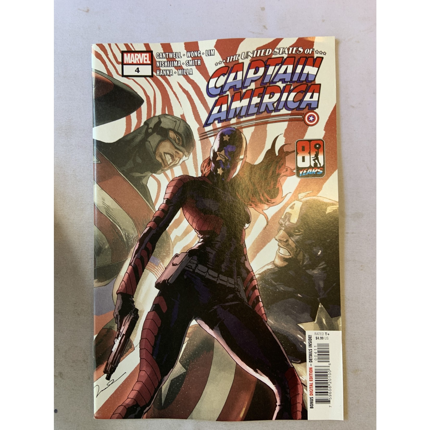 Marvel Comics United States Captain America 2021 #4 (Of 5)