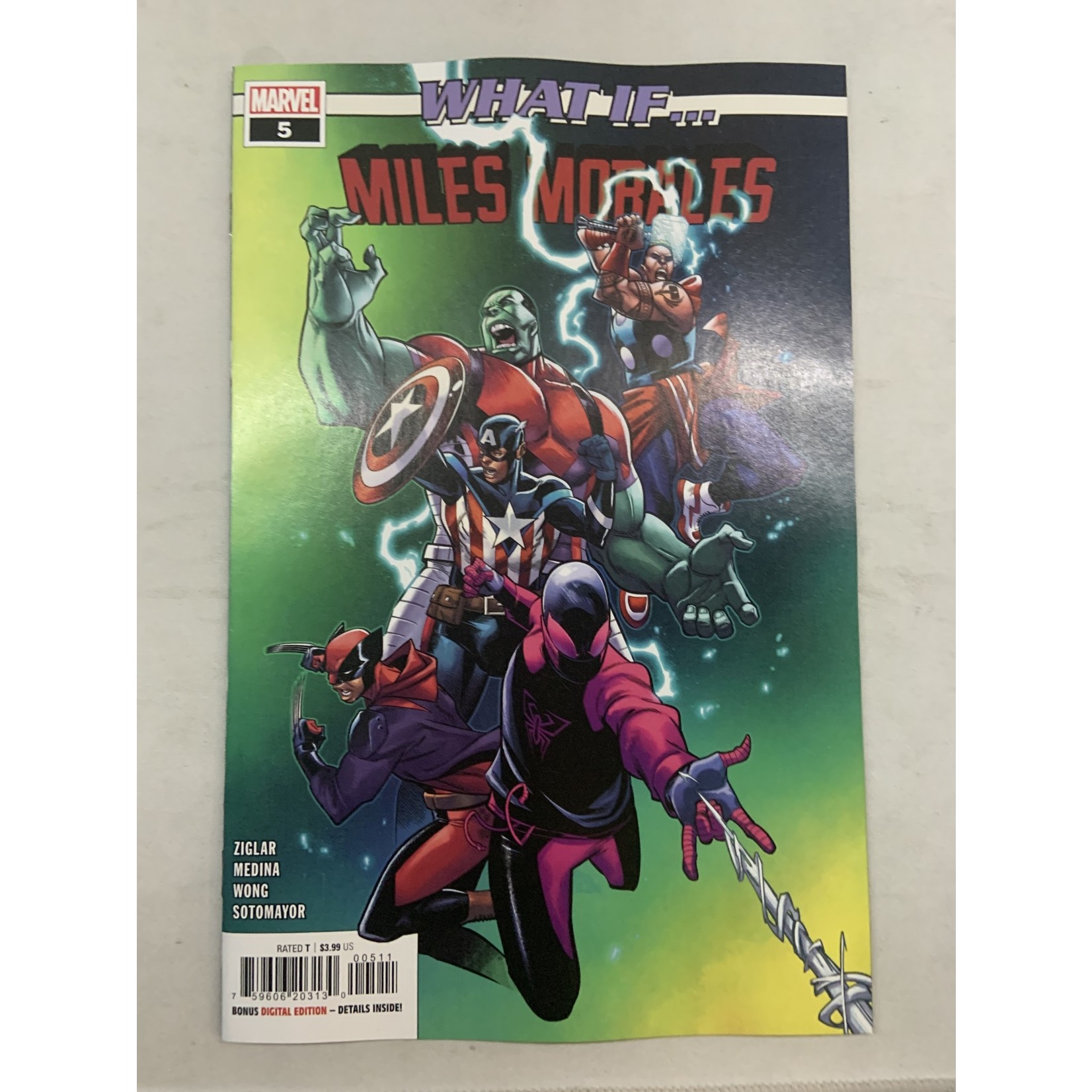 Marvel Comics What if? #5 2022 Miles Morales