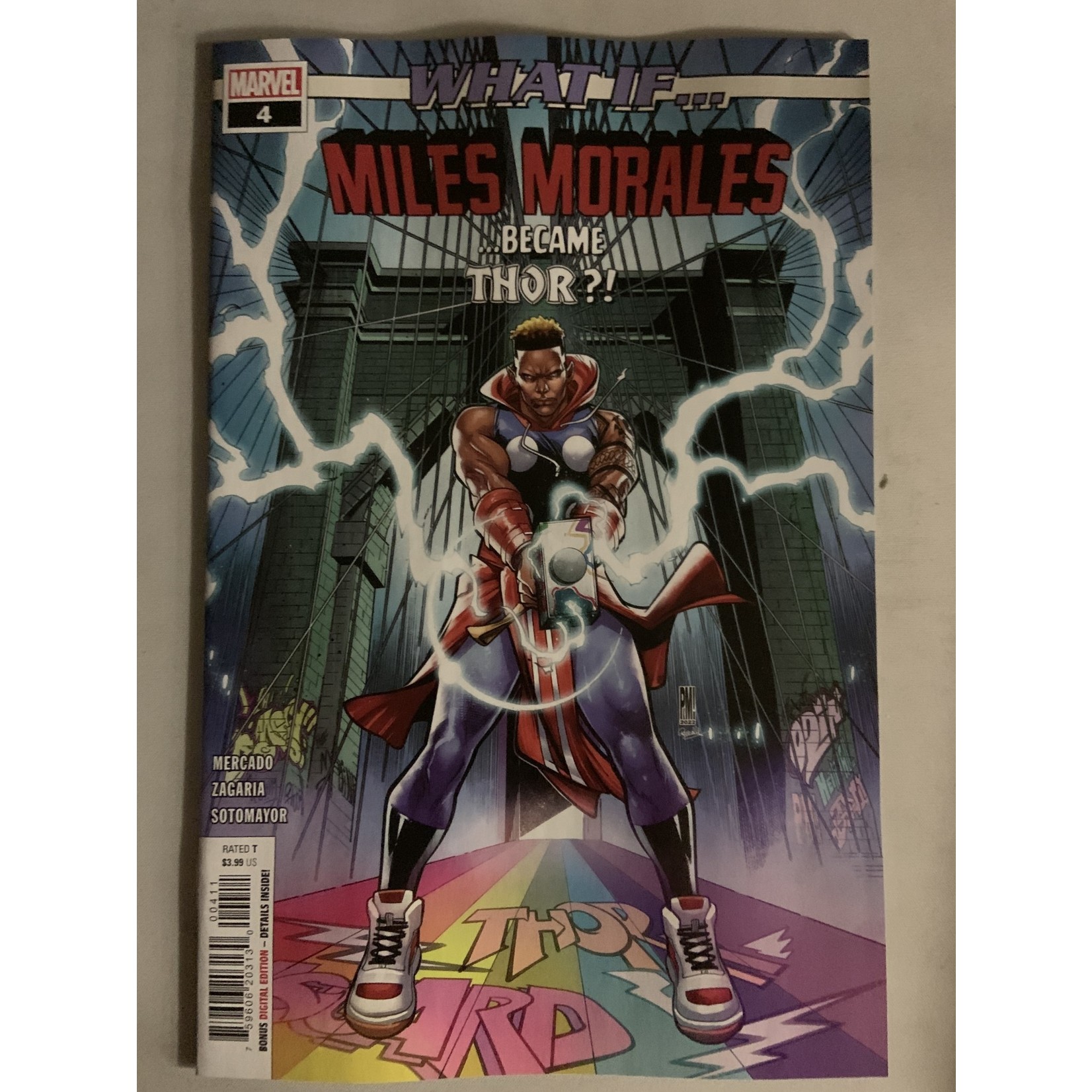 Marvel Comics What if? #4 2022 Miles Morales BecameThor