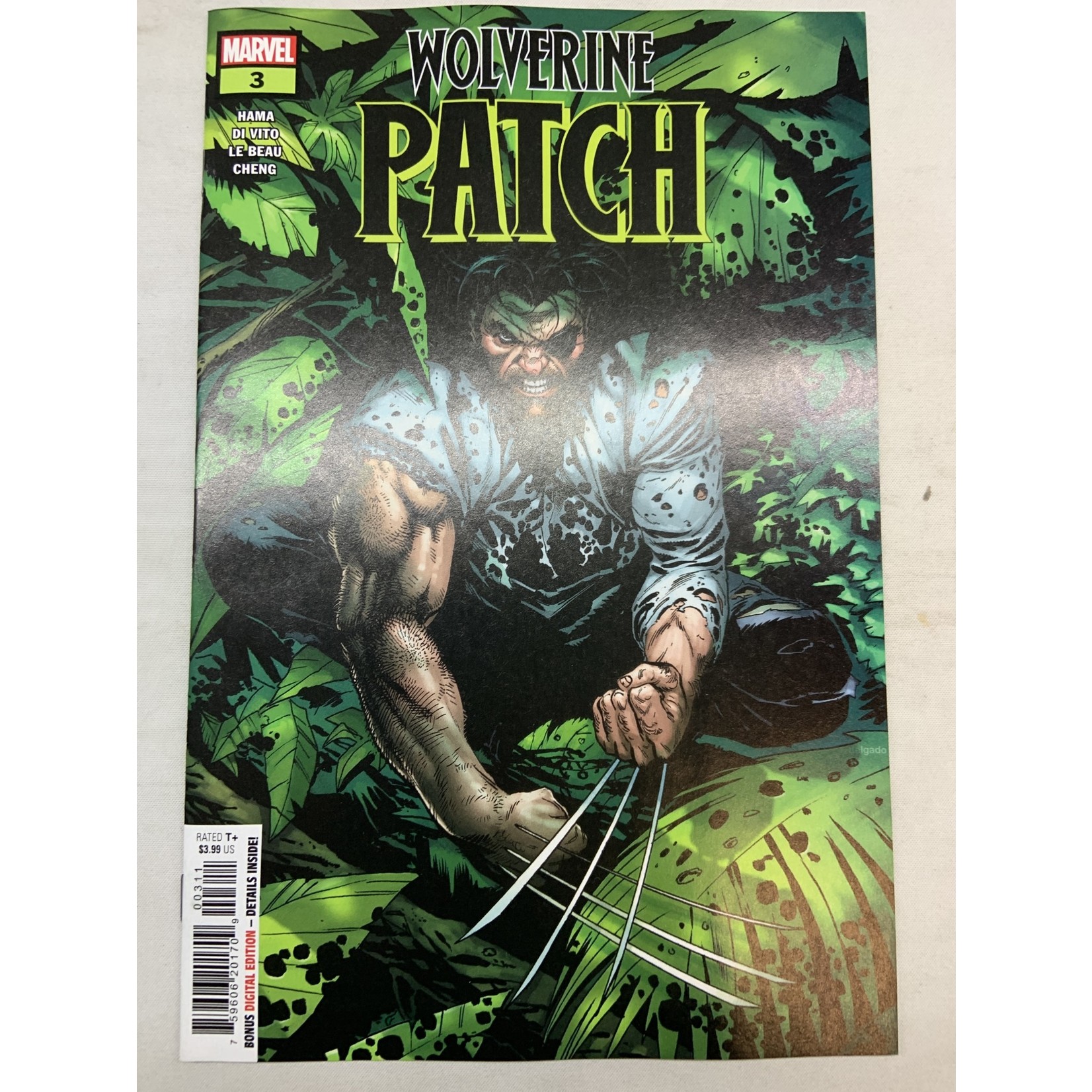 Marvel Comics Wolverine Patch 2022 #3