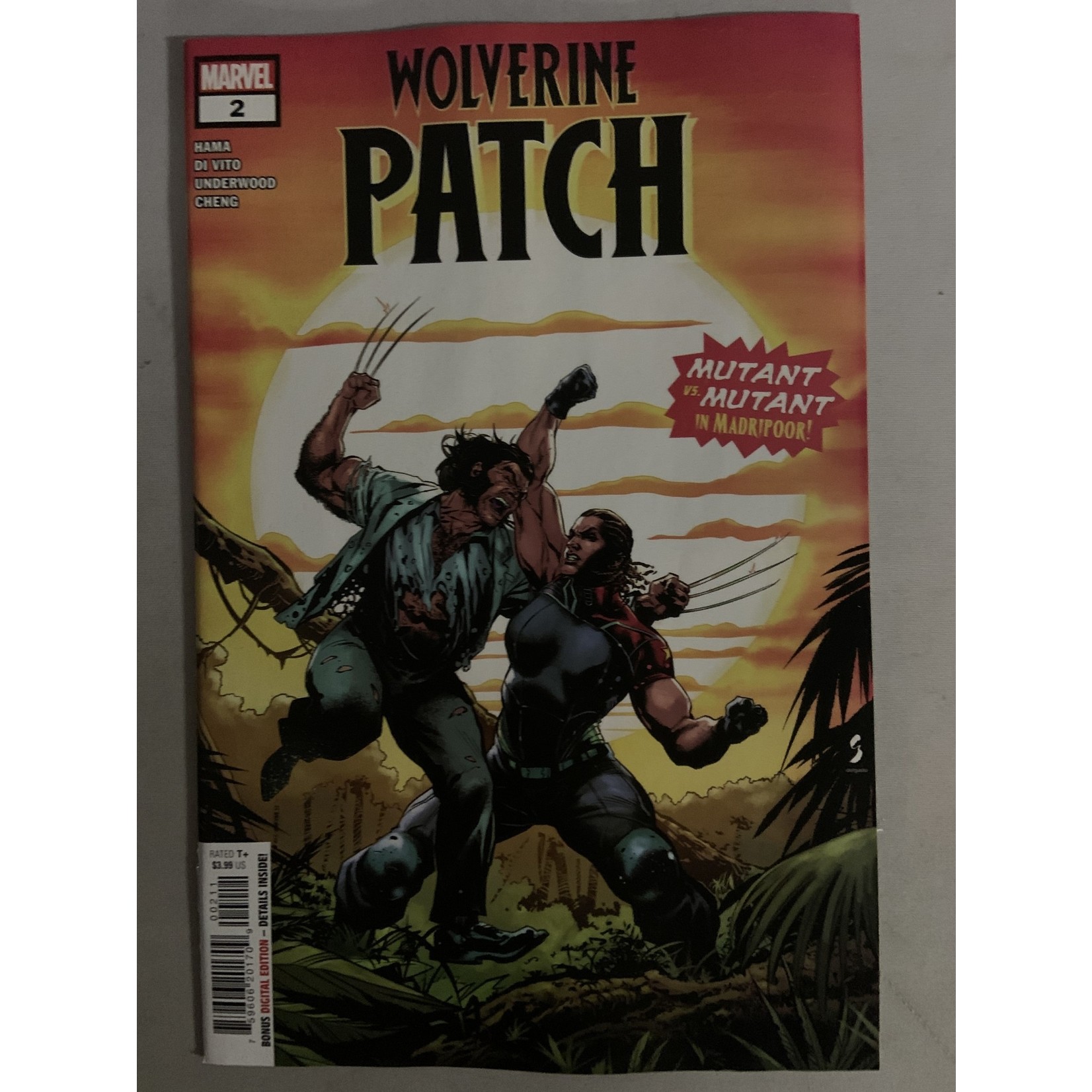 Marvel Comics Wolverine Patch 2022 #2
