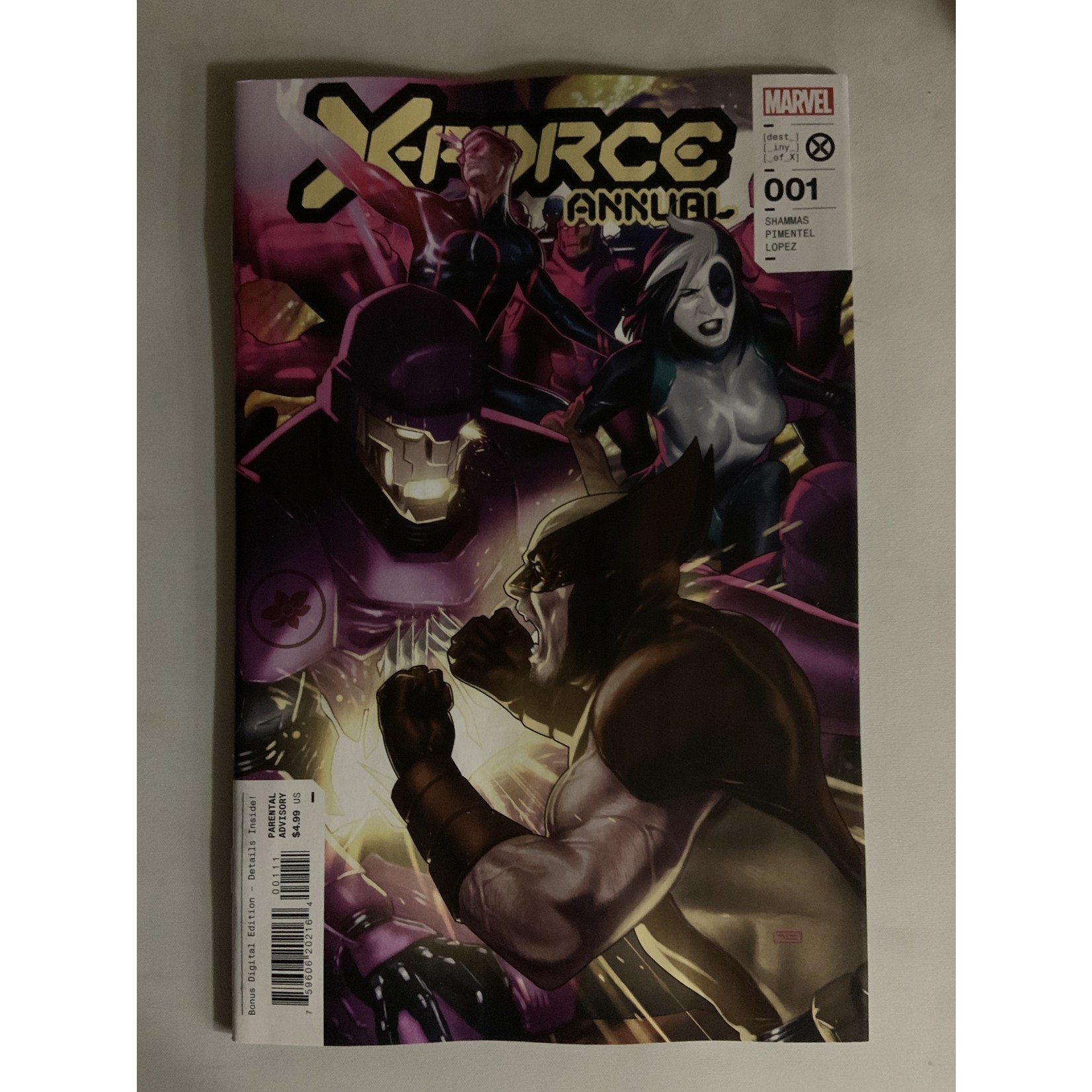 Marvel Comics X-Force 2019 Annual #1