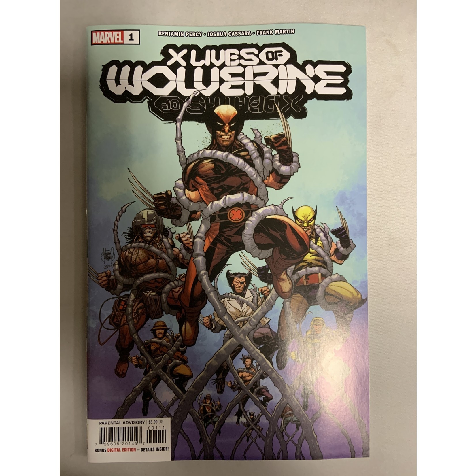 Marvel Comics X-Lives of Wolverine 2022 #1