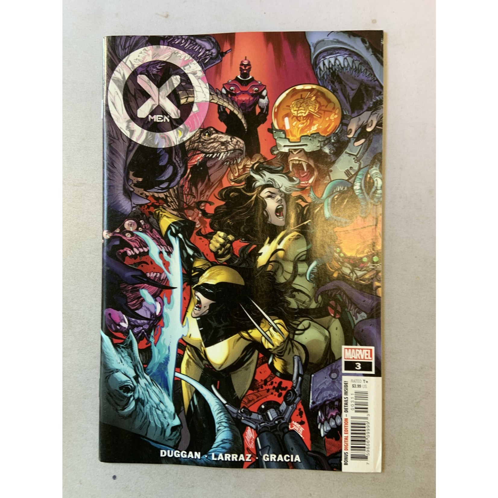 Marvel Comics X-Men 2021 #3 Damaged