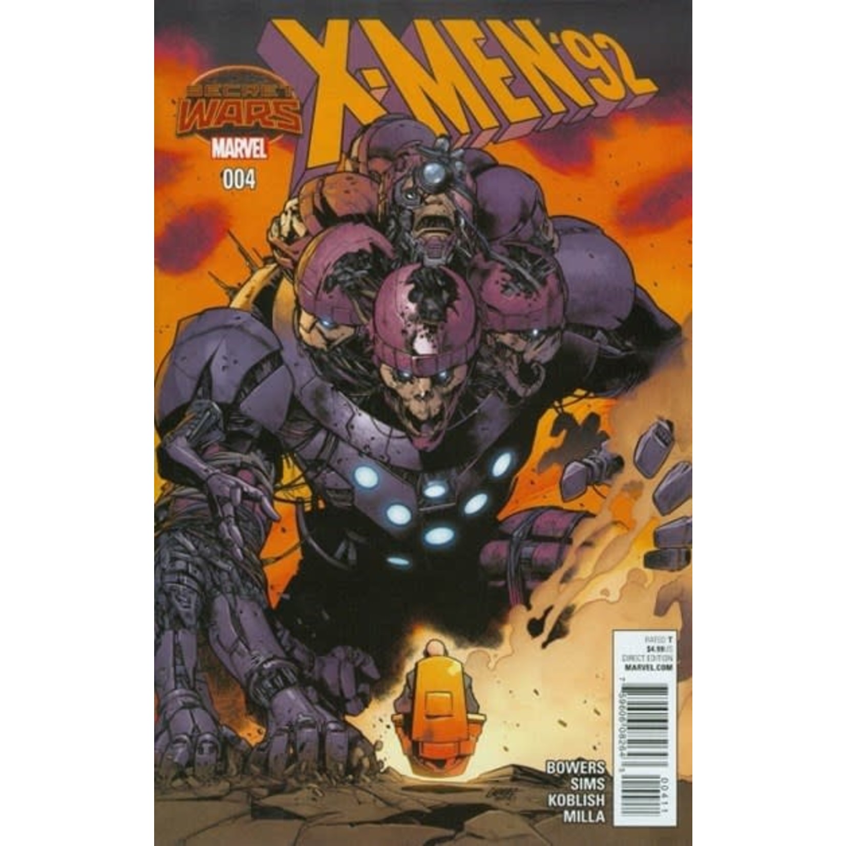 Marvel Comics X-Men 92 SWA 2015 #4