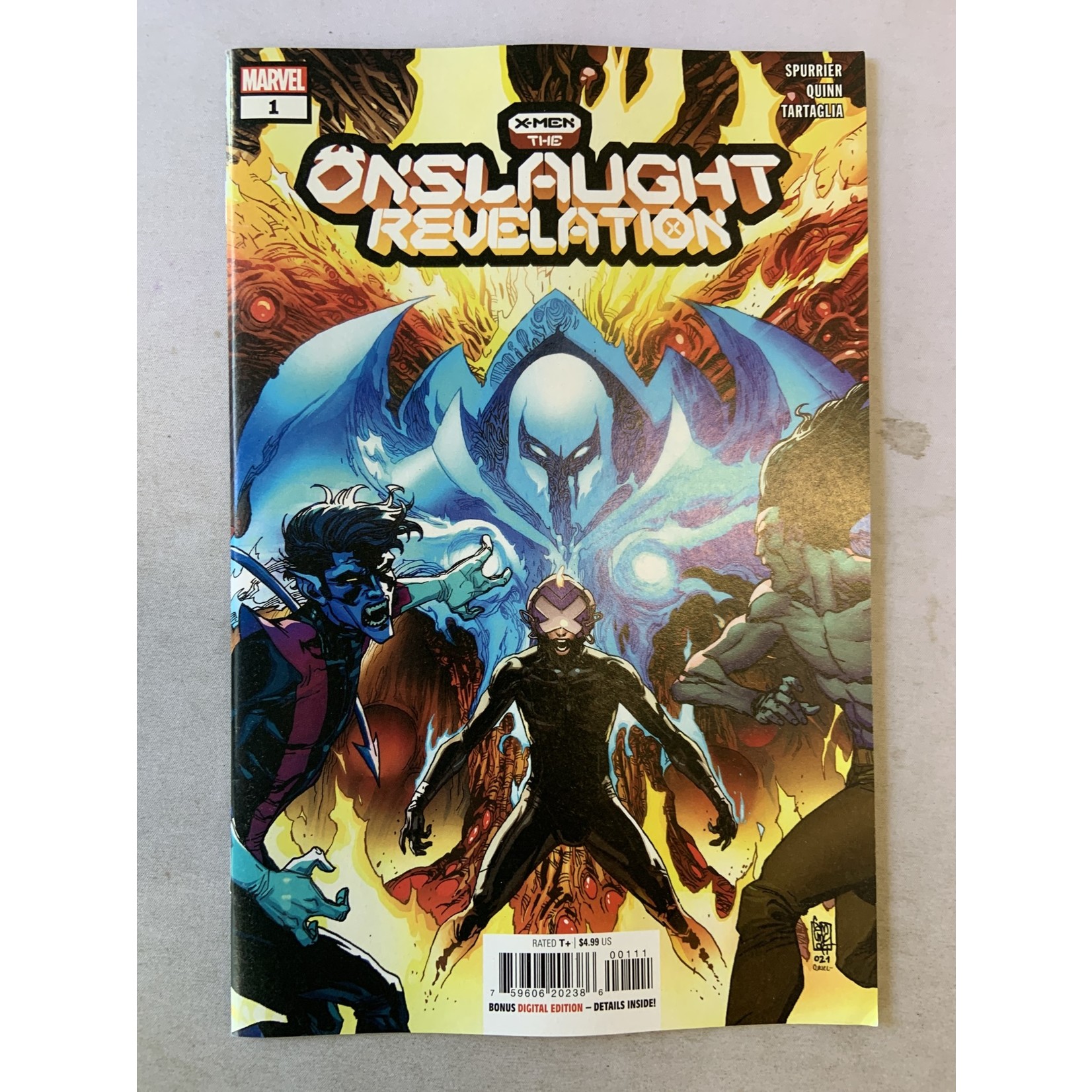 Marvel Comics X-Men Onslaught Revelation 2021 #1--Damaged
