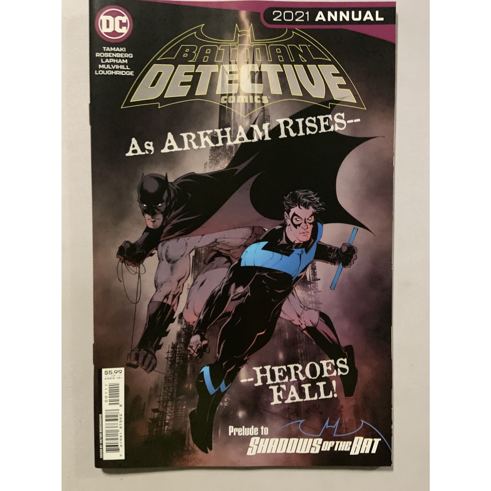 DC Comics Batman Detective Comics: 2016 Annual 2021