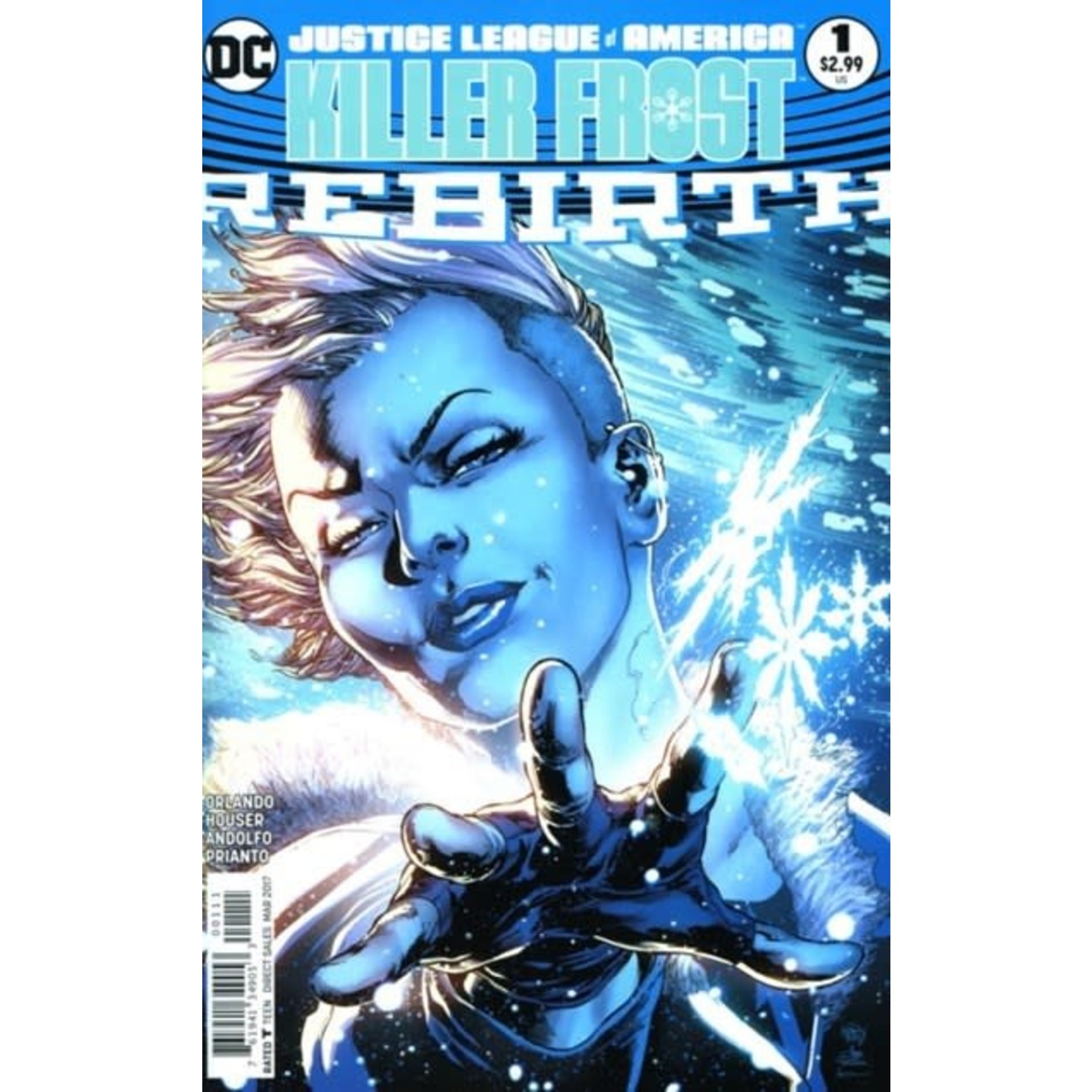 DC Comics DC Rebirth #1 Killer Frost