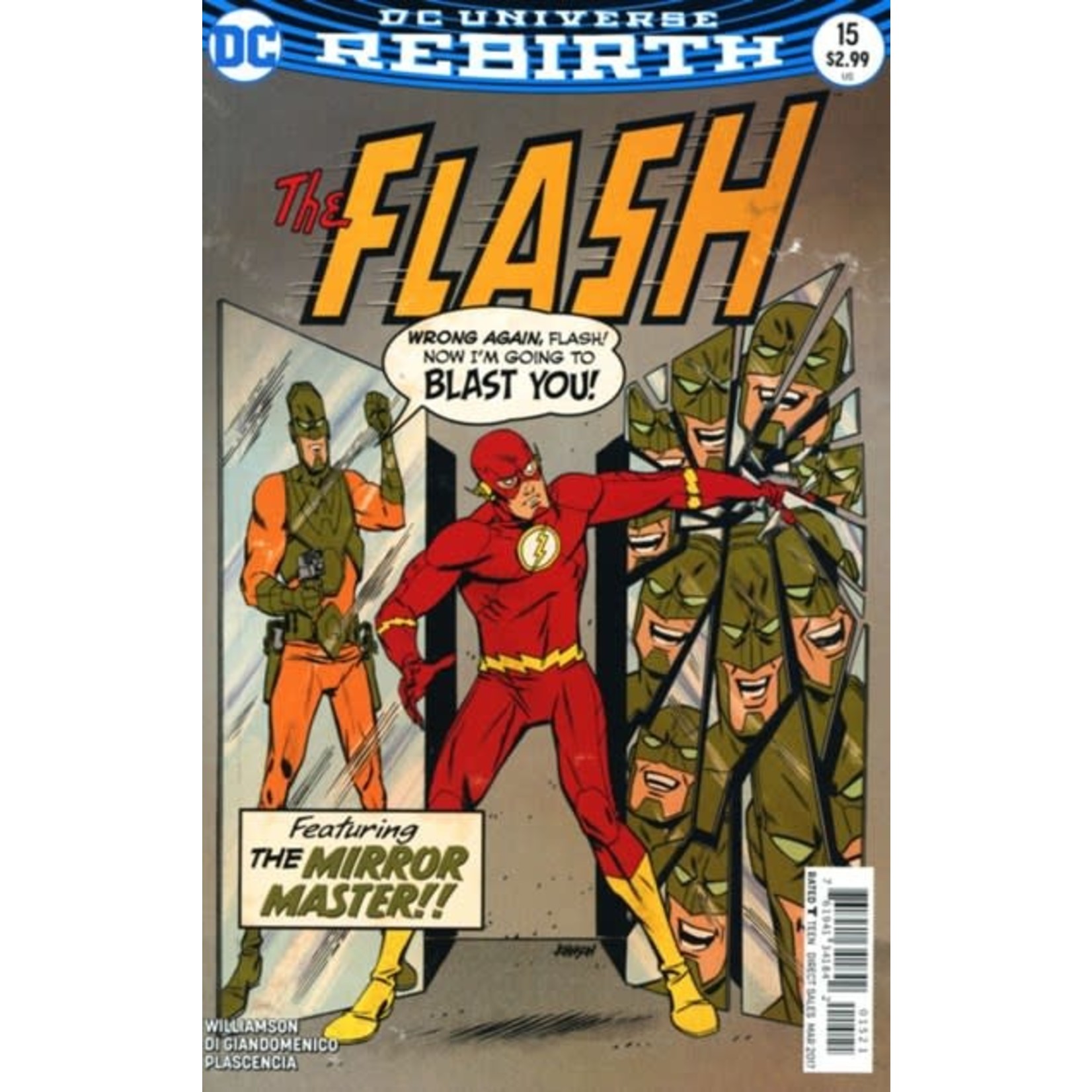 DC Comics Flash 2016 #15 CVR B
