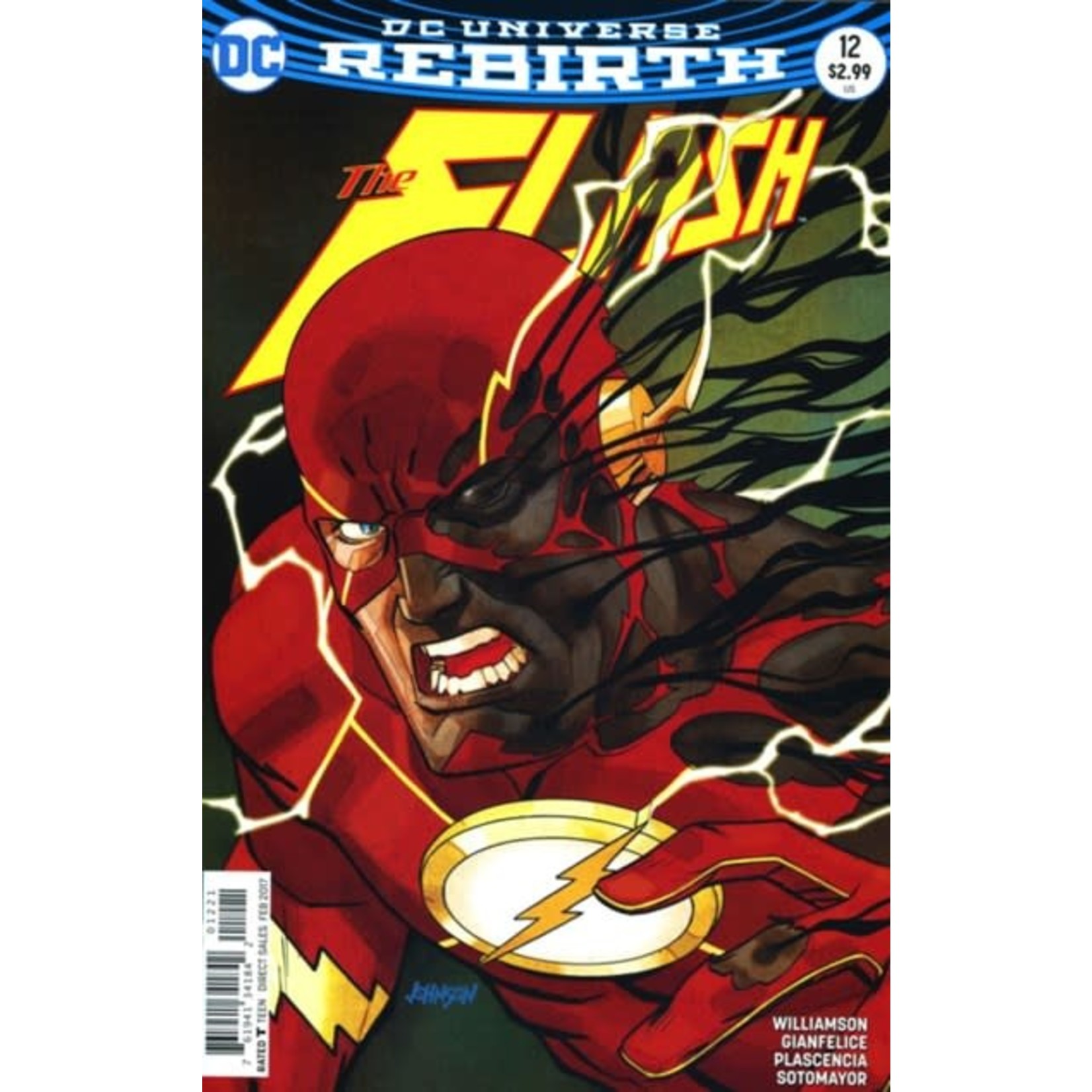 DC Comics Flash 2016 #12 CVR B