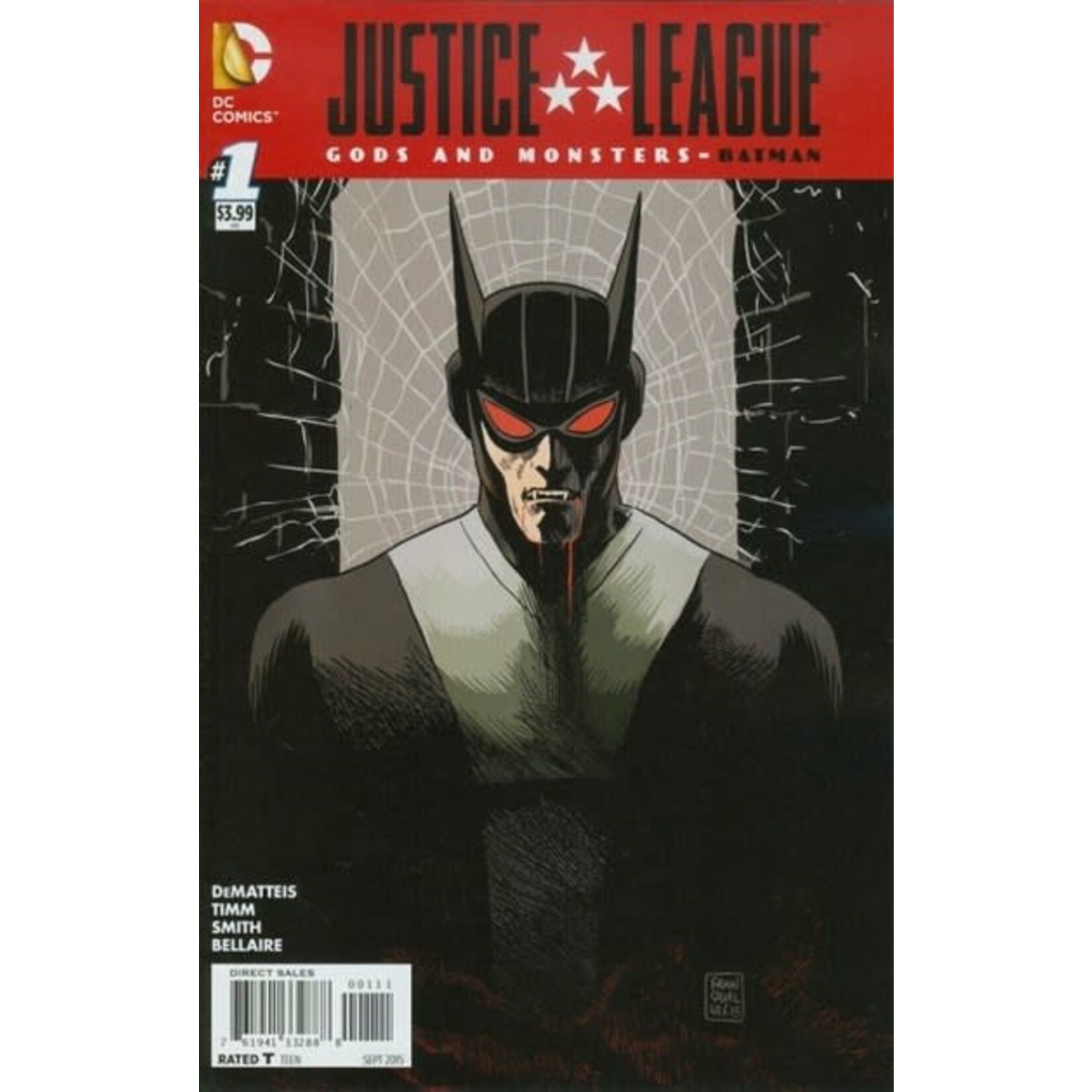 DC Comics JL Gods and Monsters 2015 #1 Batman
