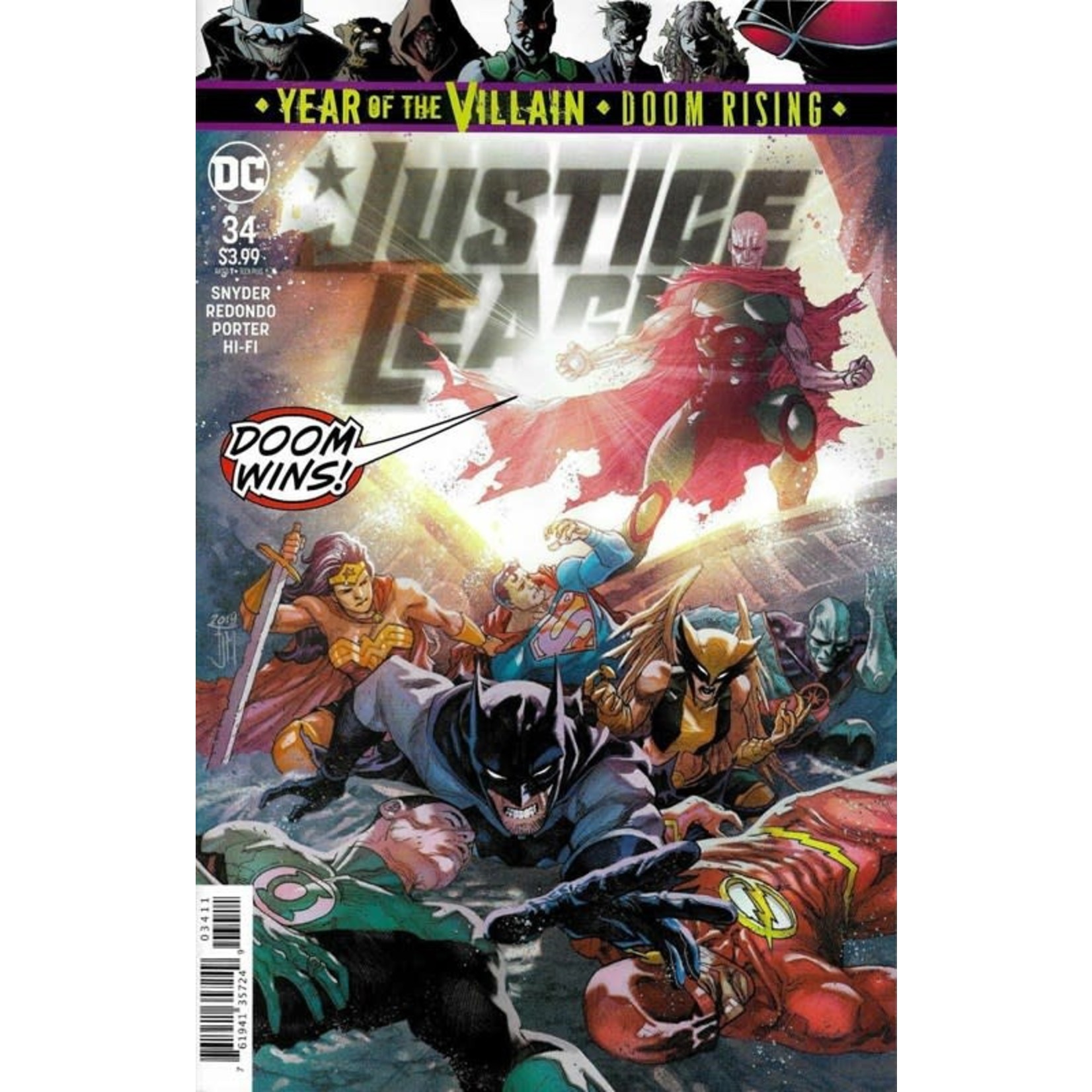 DC Comics Justice League 2018 #34