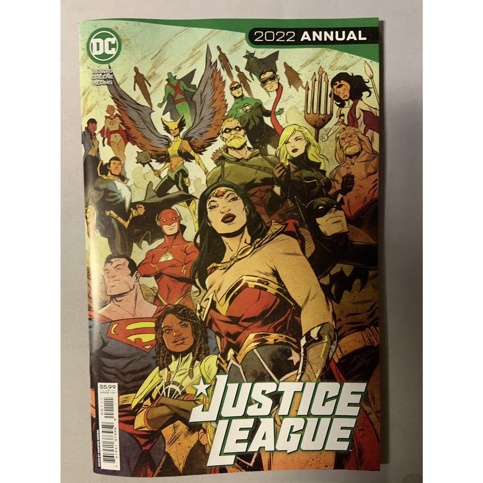 DC Comics Justice League 2018 2022 Annual