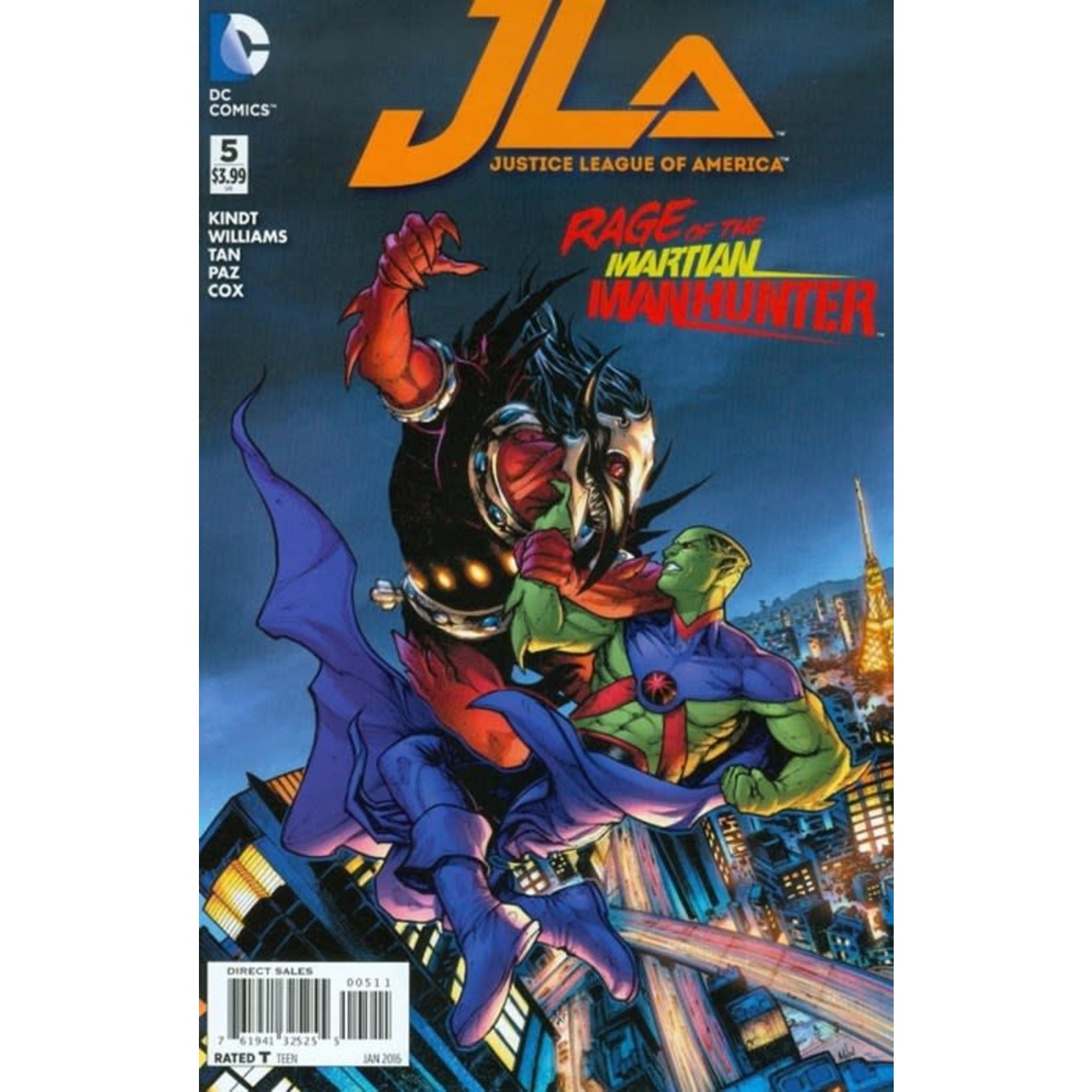 DC Comics Justice League Of America 2015 #5