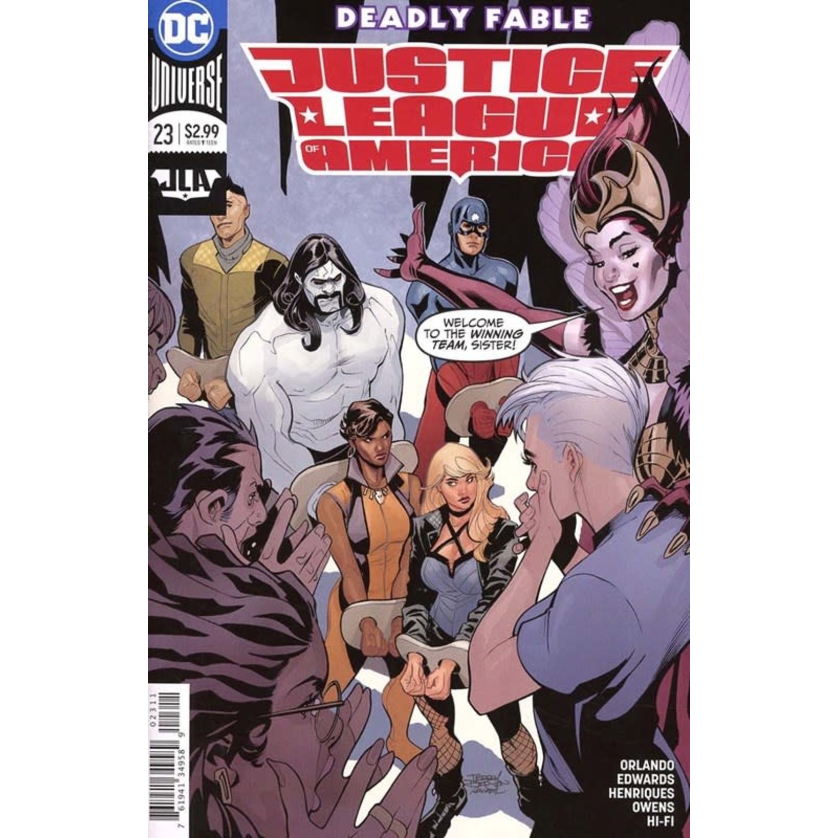 DC Comics Justice League of America 2017 #23 A