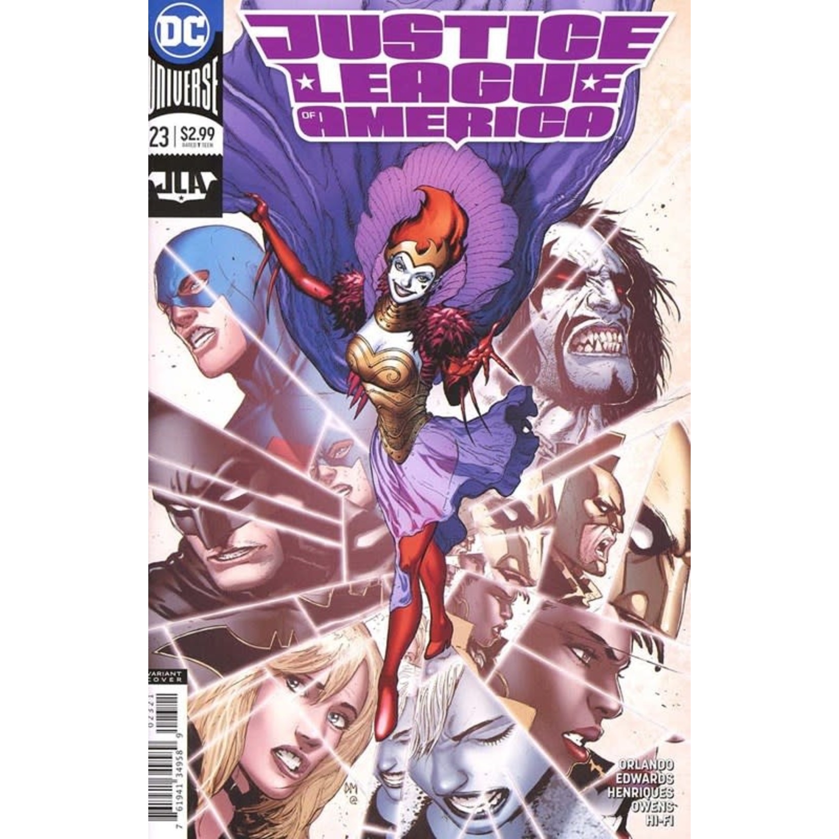 DC Comics Justice League of America 2017 #23 B