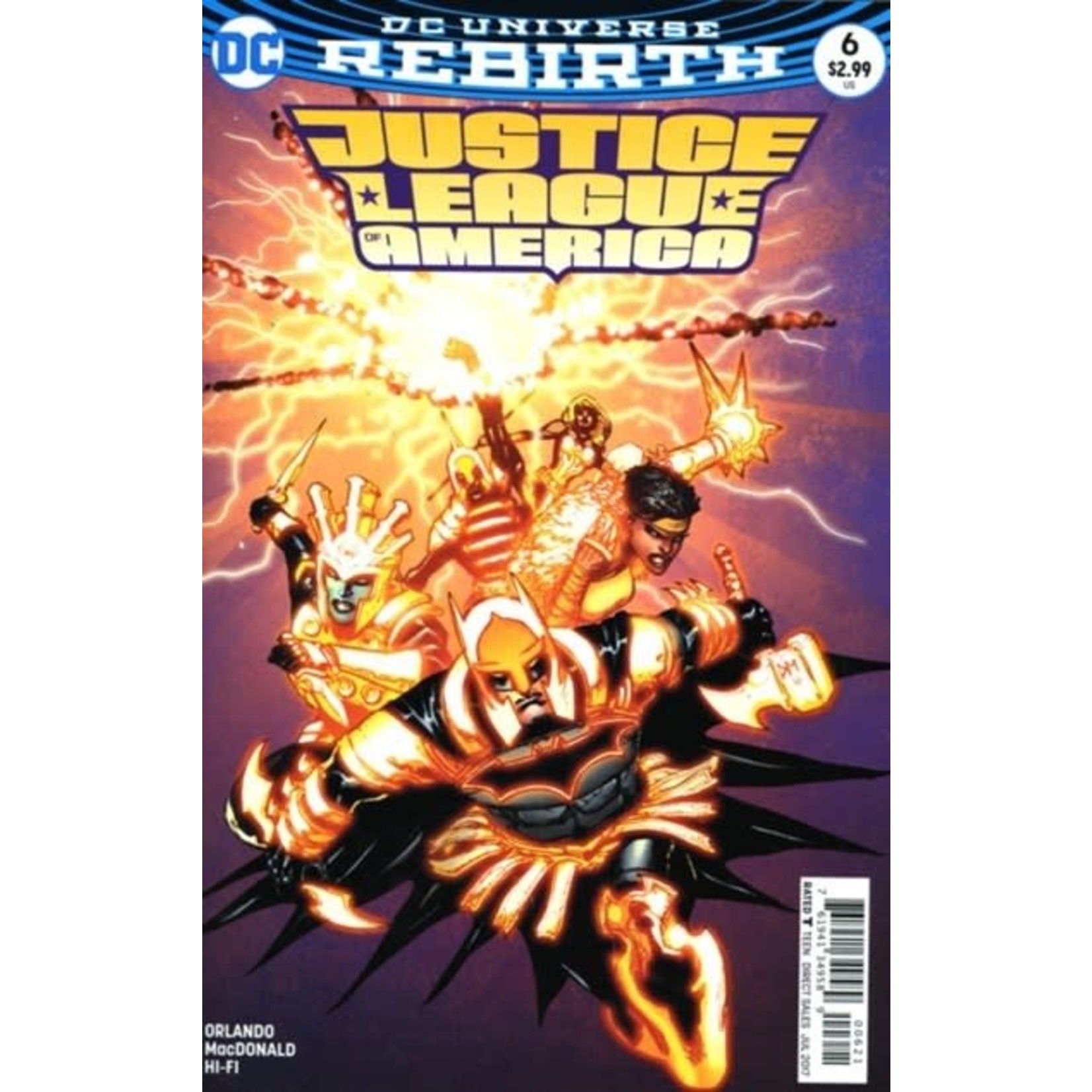DC Comics Justice League of America 2017 #6
