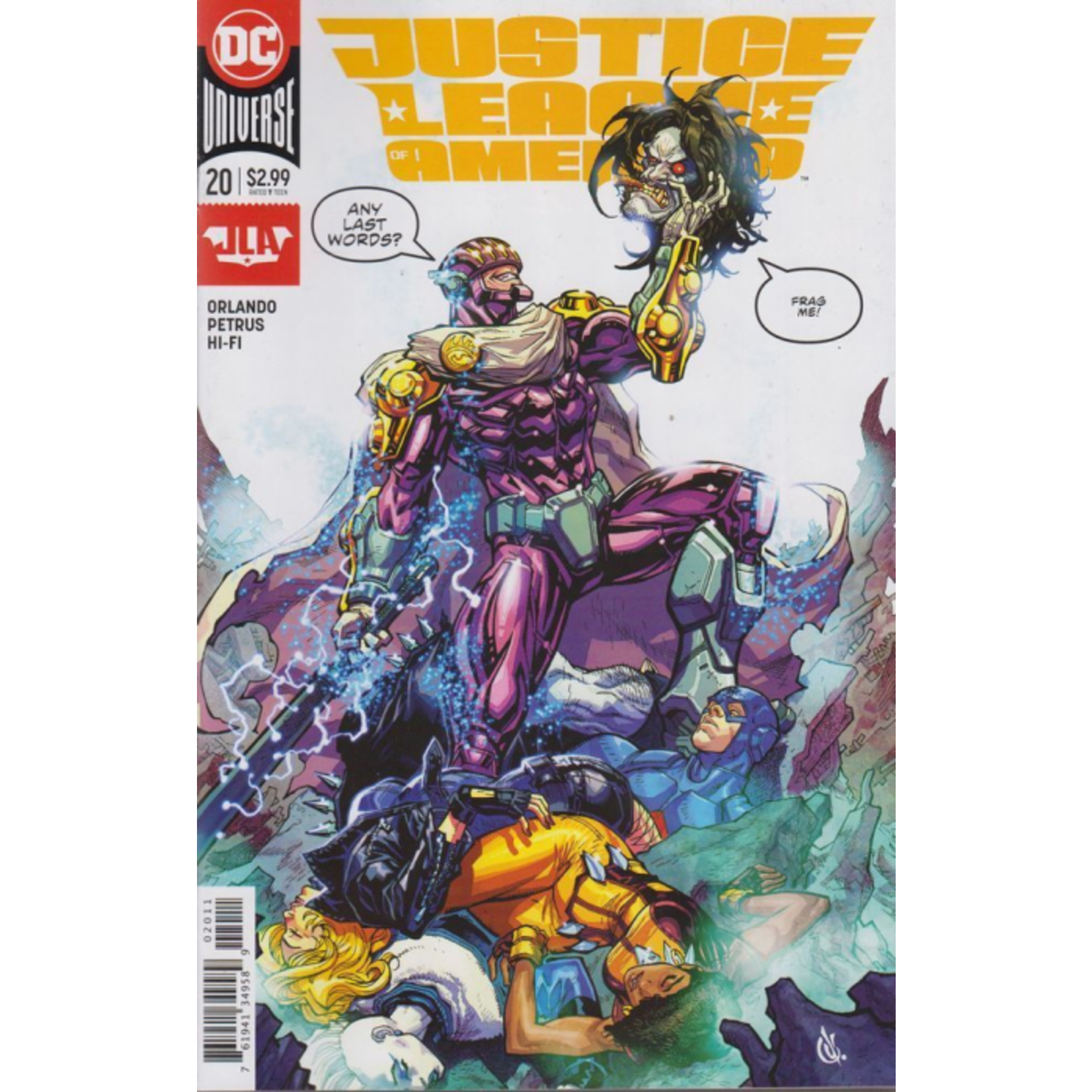 DC Comics Justice League of America 2017 #20