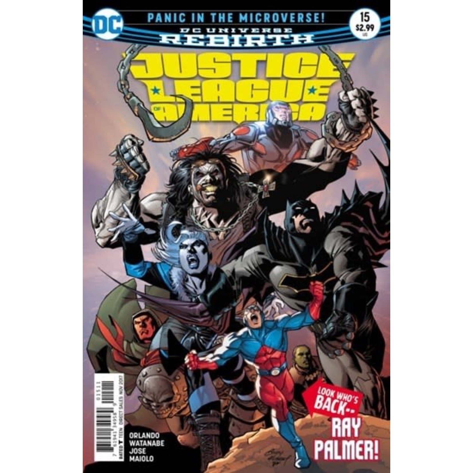 DC Comics Justice League of America 2017 #15