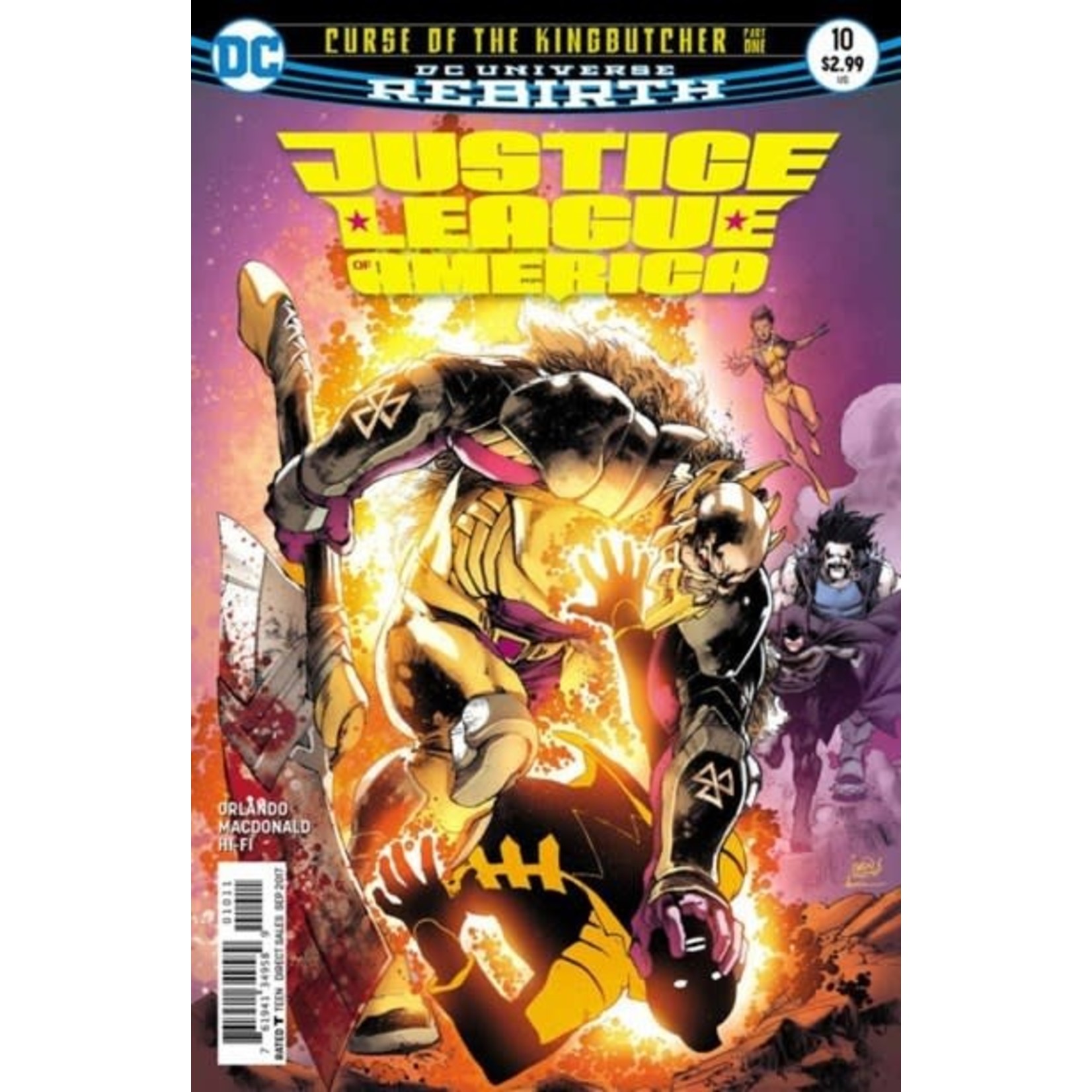 DC Comics Justice League of America 2017 #10
