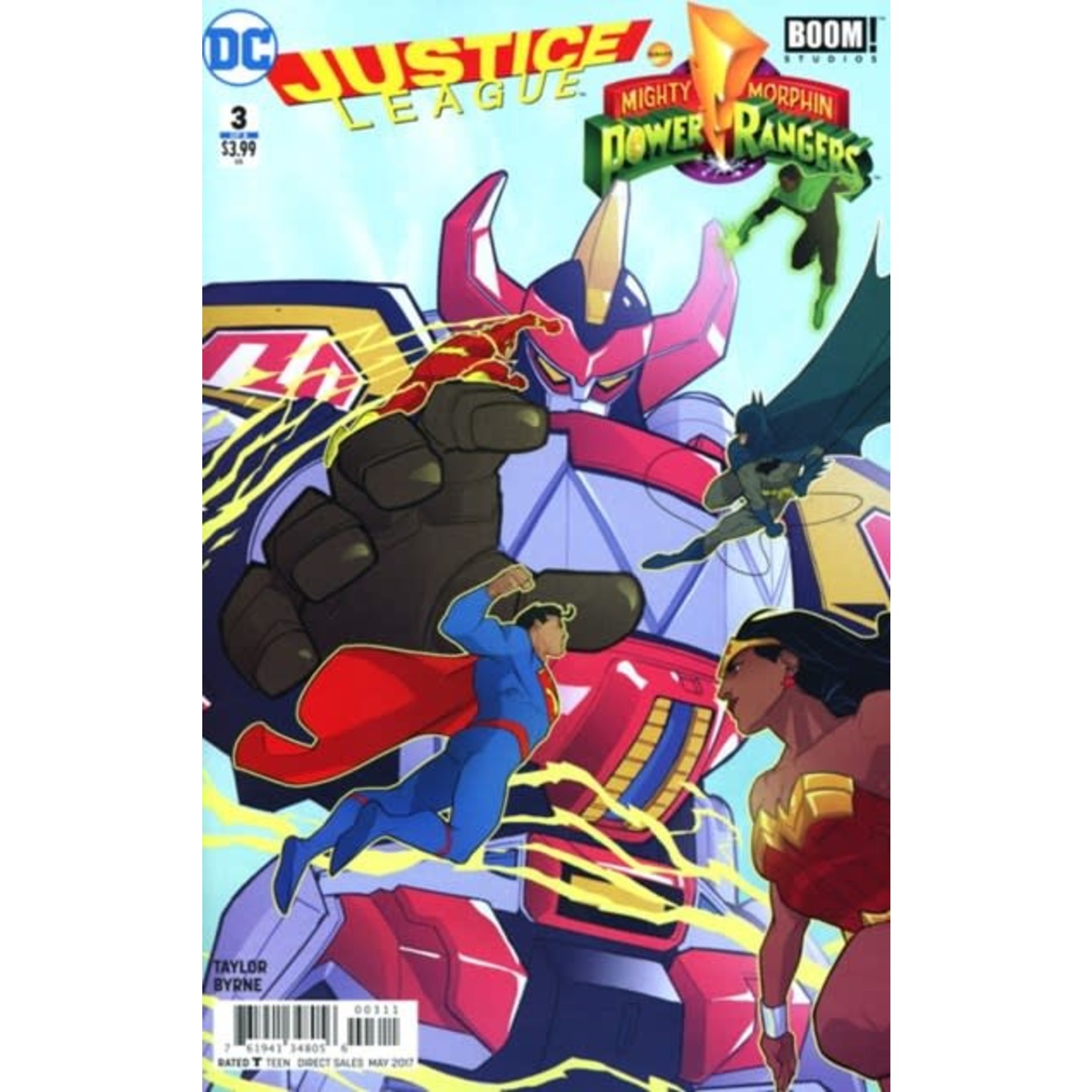 DC Comics Justice League Power Rangers (of 6) #3
