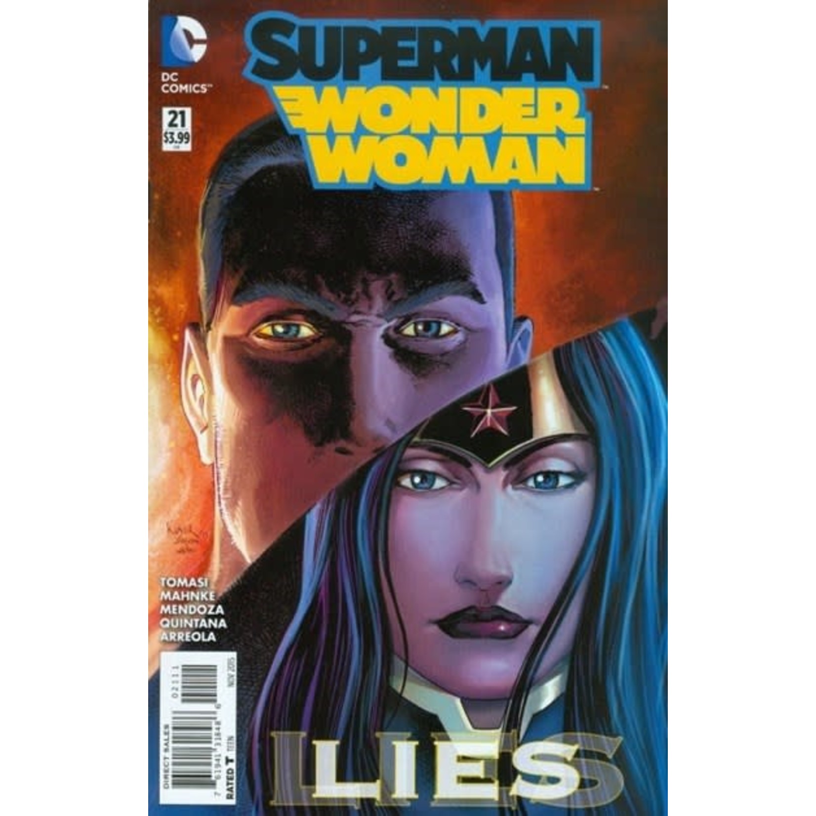 DC Comics Superman Wonder Woman 2013 #21
