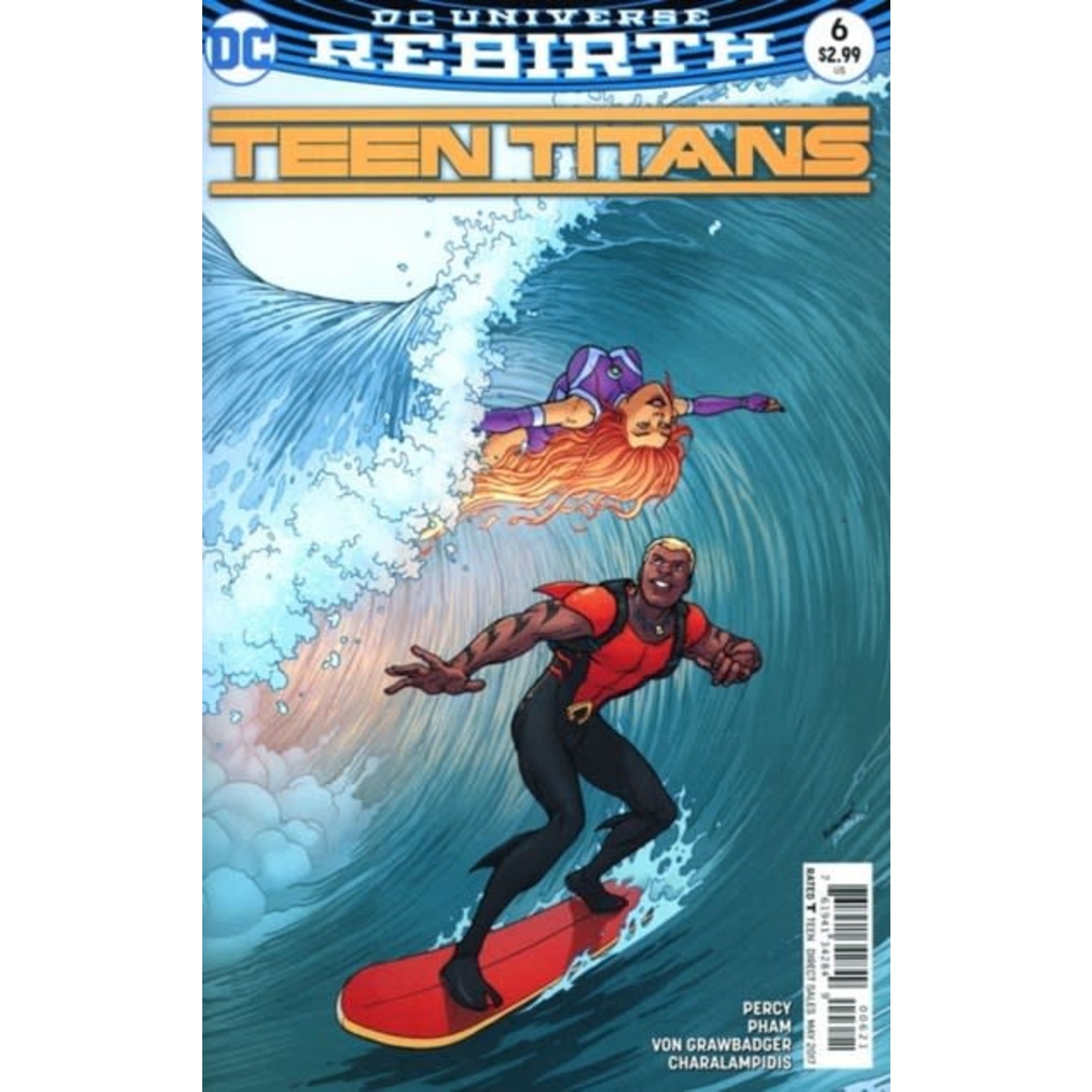 DC Comics Teen Titans 2016 #6 CVR B