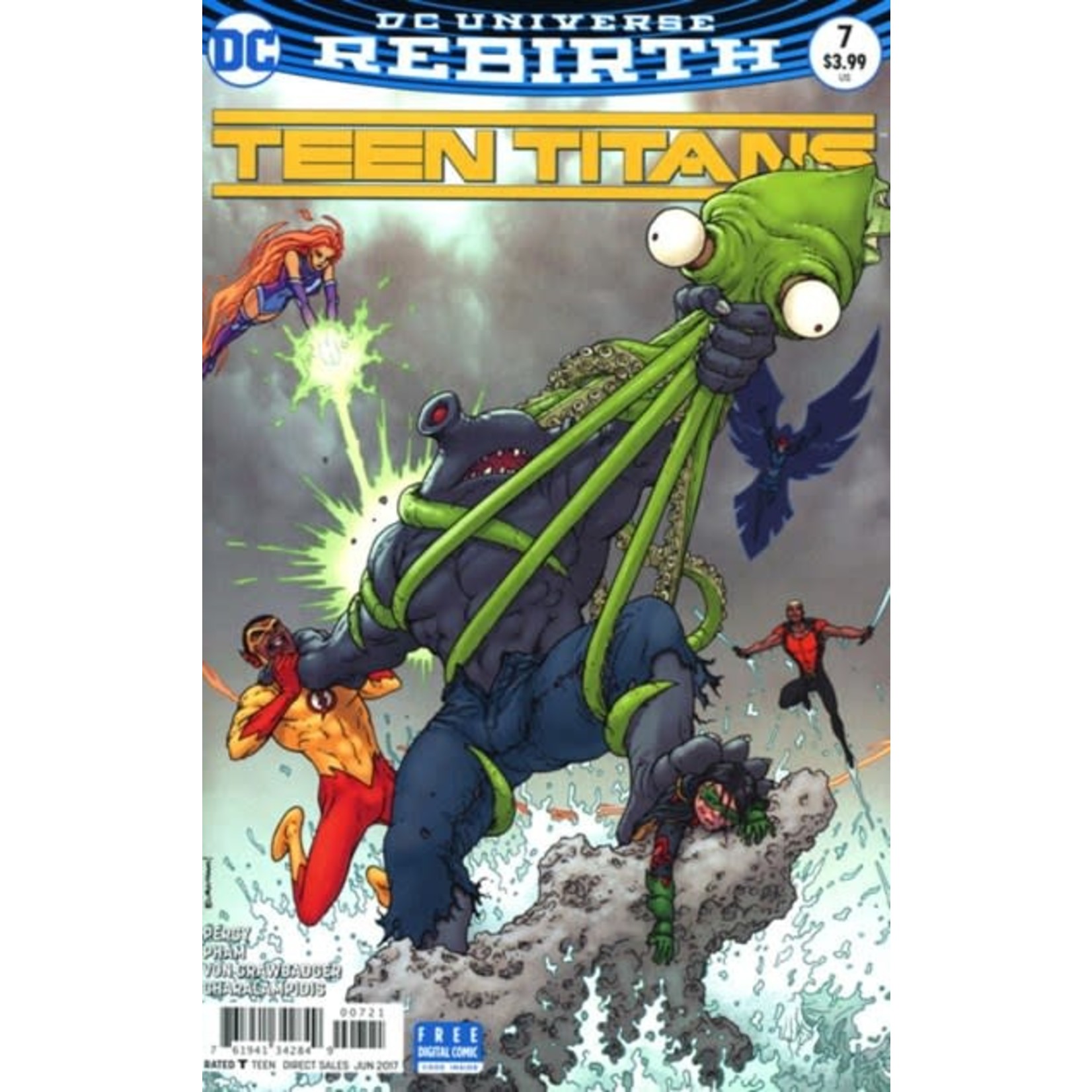 DC Comics Teen Titans 2016 #7 CVR B
