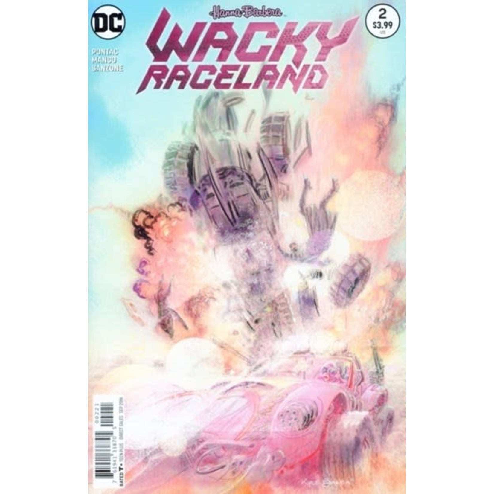 DC Comics Wacky Raceland #2 CVR B