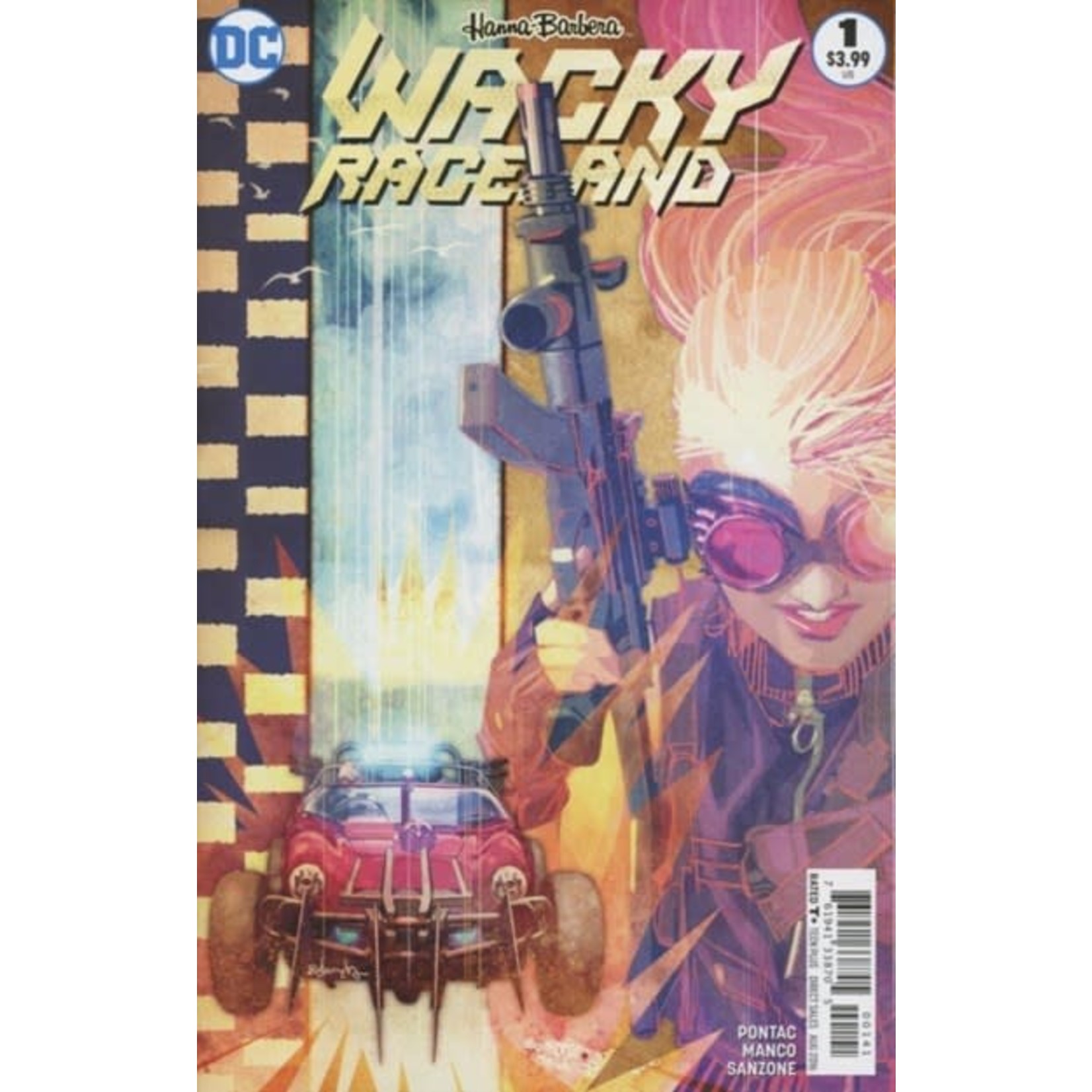DC Comics Wacky Raceland #1 CVR B