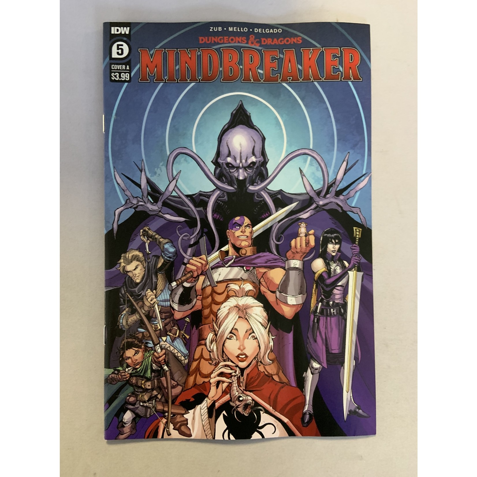 IDW PUBLISHING Dungeons & Dragons Mindbreaker 2021 #5 (Of 5) Cvr A Dunbar (C: 1-