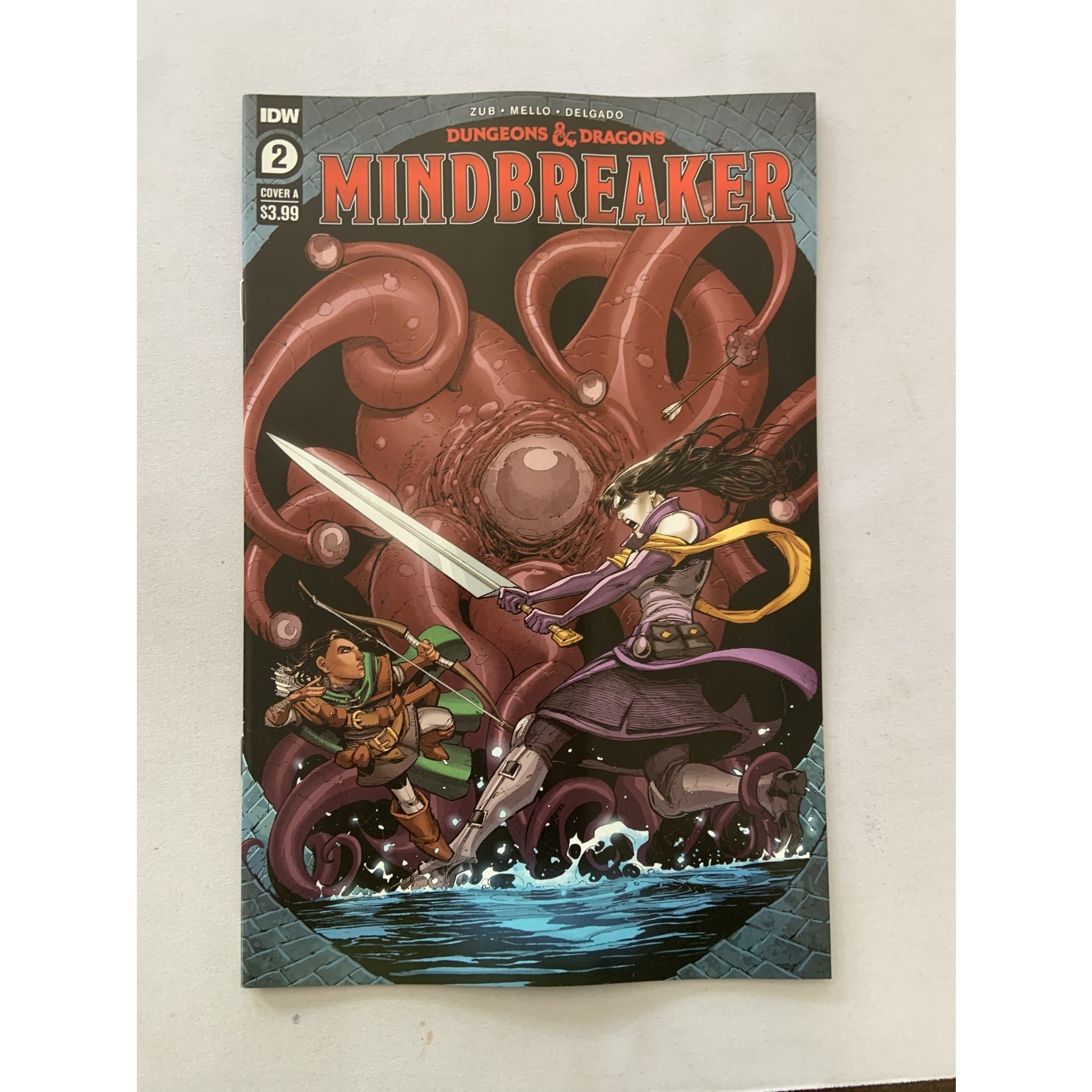 IDW PUBLISHING Dungeons & Dragons Mindbreaker 2021 #2 (Of 5) Cvr A Dunbar (C: 1-